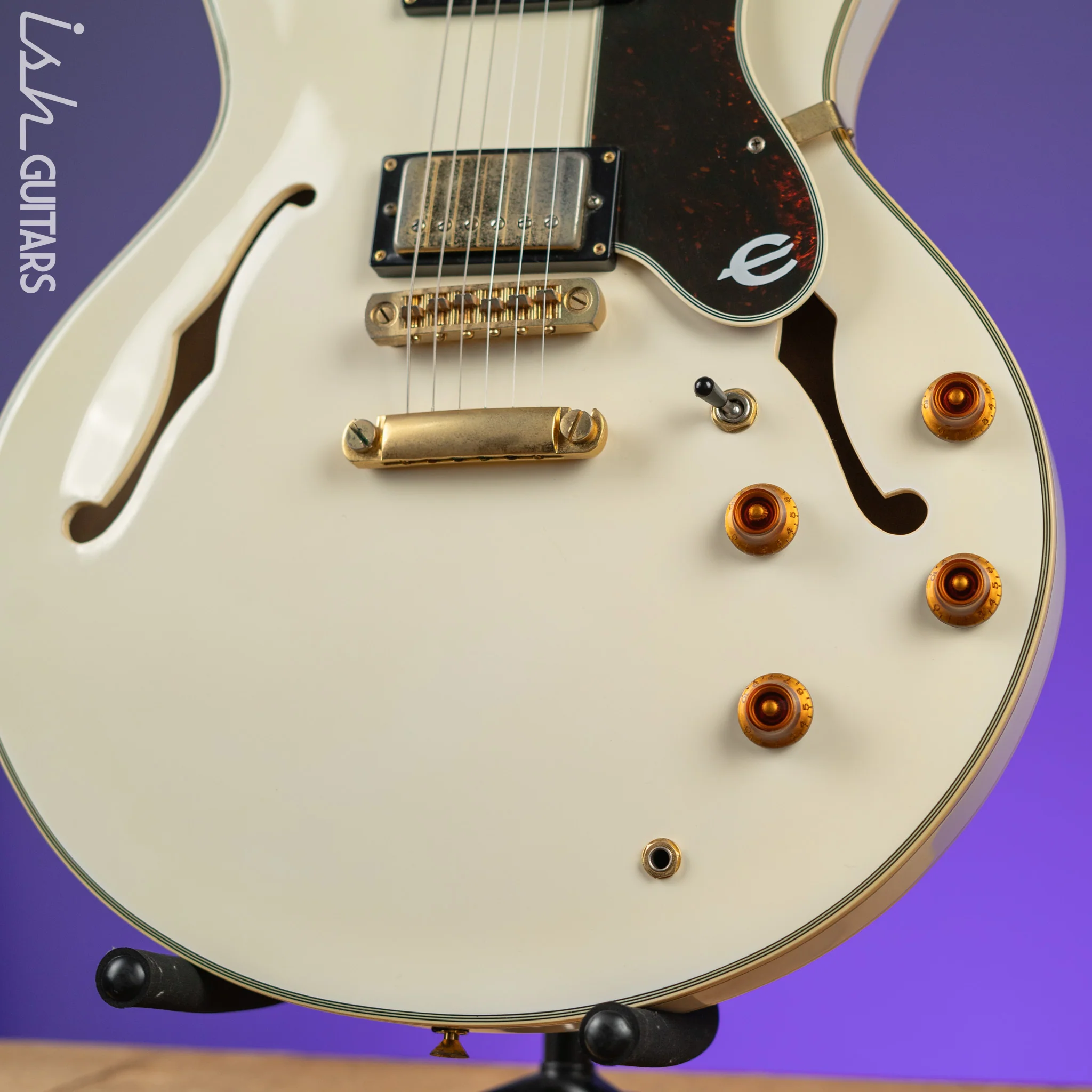 1993 Epiphone Sheraton Alpine White - Image 4