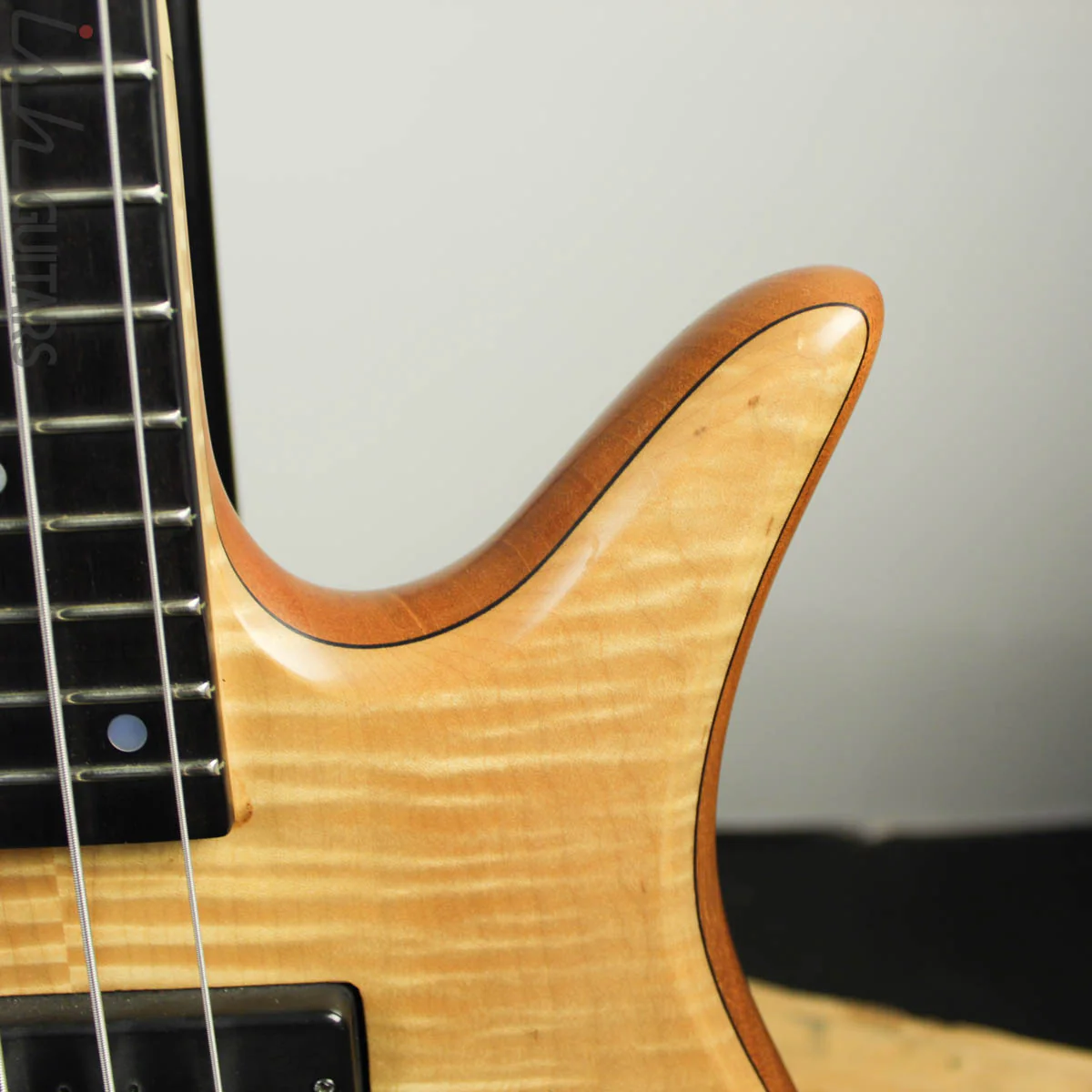 1993 Fodera Monarch 4-String Bass Guitar Haz Bartolini - Image 5