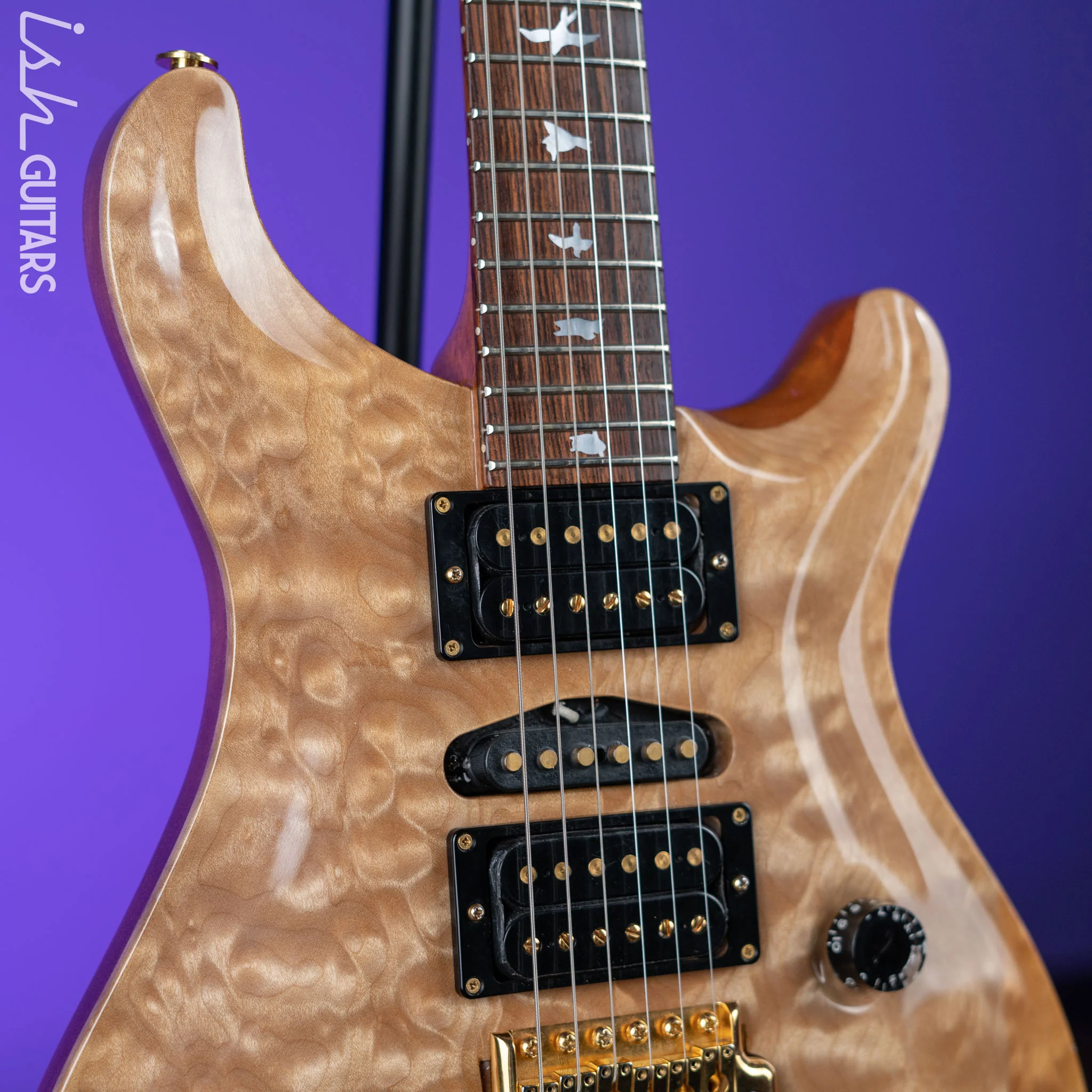 1993 PRS Custom 24 'Ed King Rig' Natural - Image 3