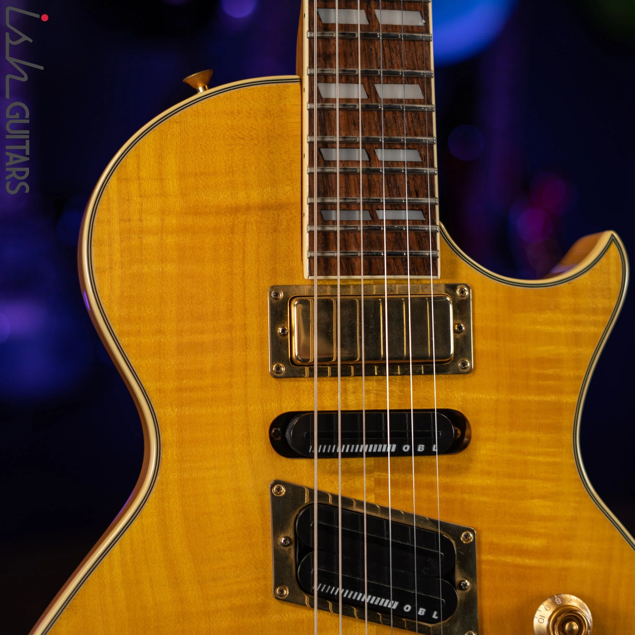 1994 Epiphone Nighthawk Standard 3 Amber - Image 3