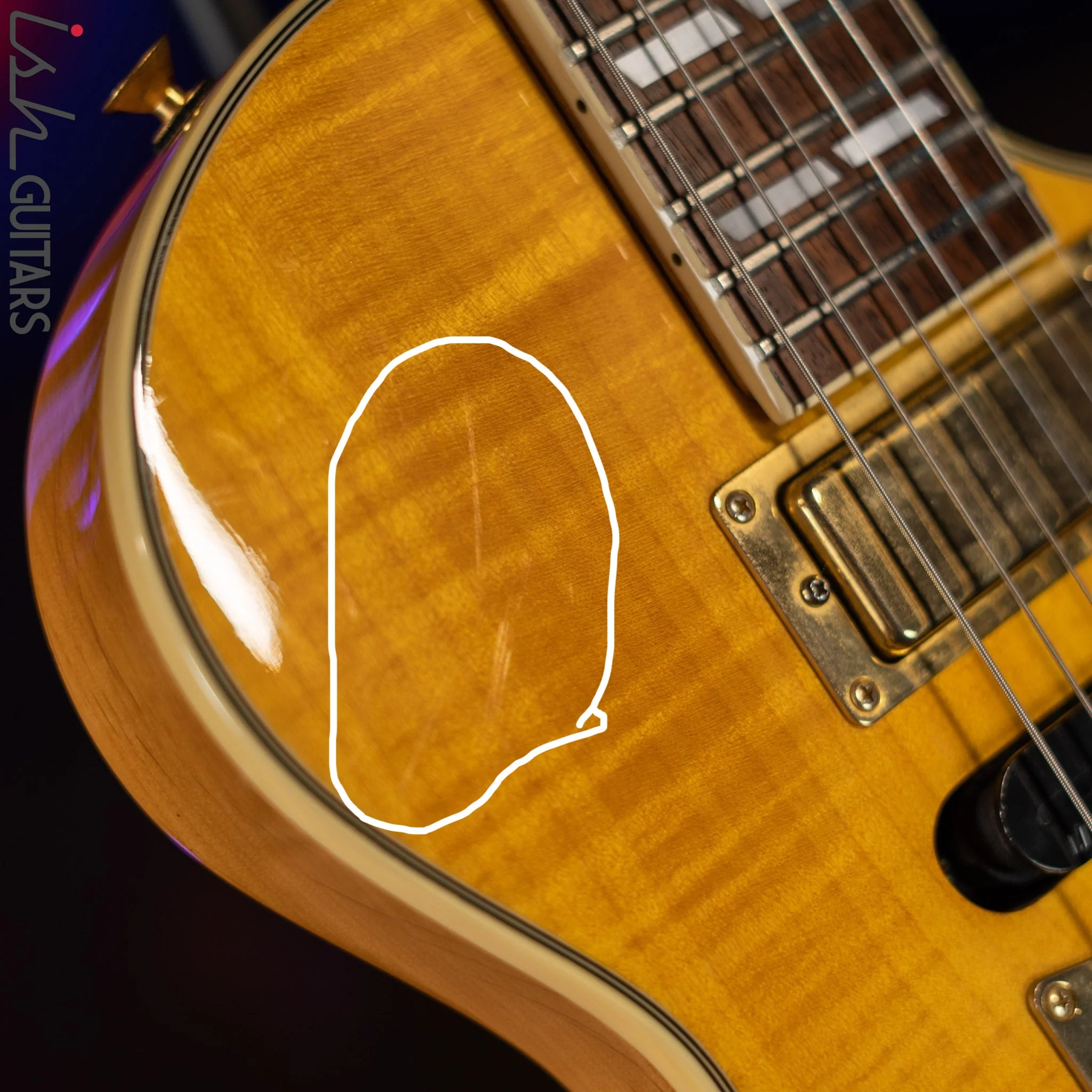 1994 Epiphone Nighthawk Standard 3 Amber - Image 6