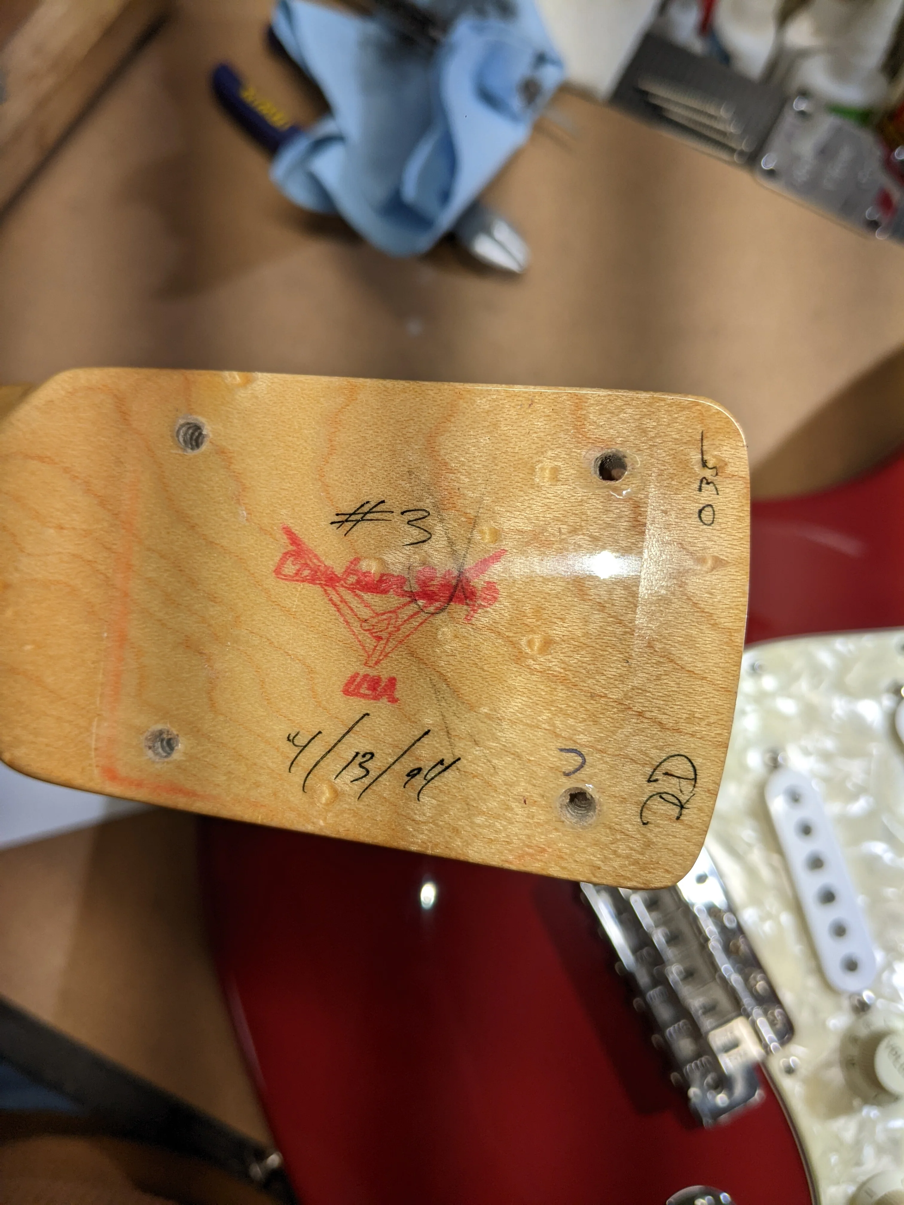 1994 Fender Custom Shop Stratocaster RB Classic Series Ron Ellis Pickups - #14 of 20 - Image 18