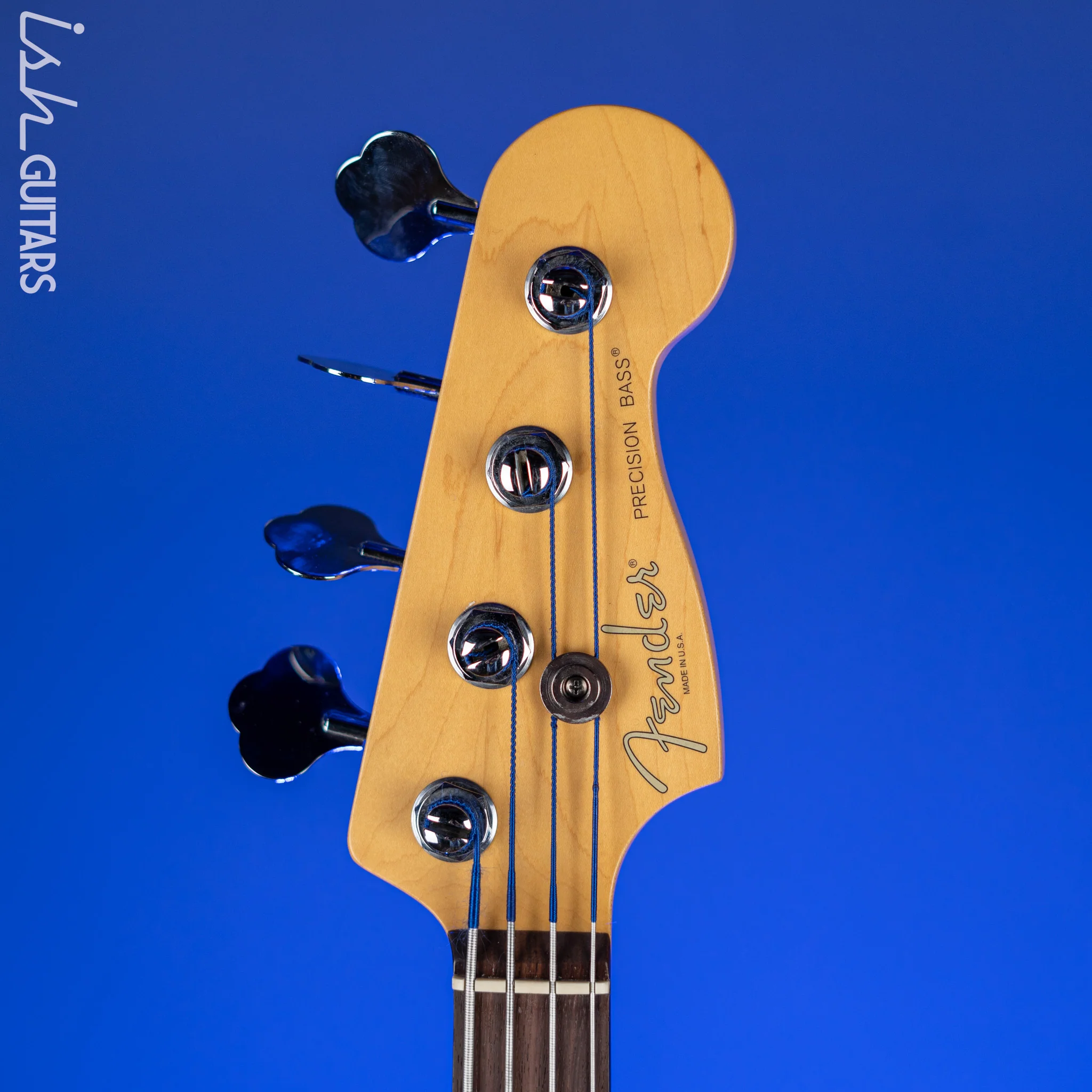 1995 Fender American Standard Fretless P Bass Red - Image 5