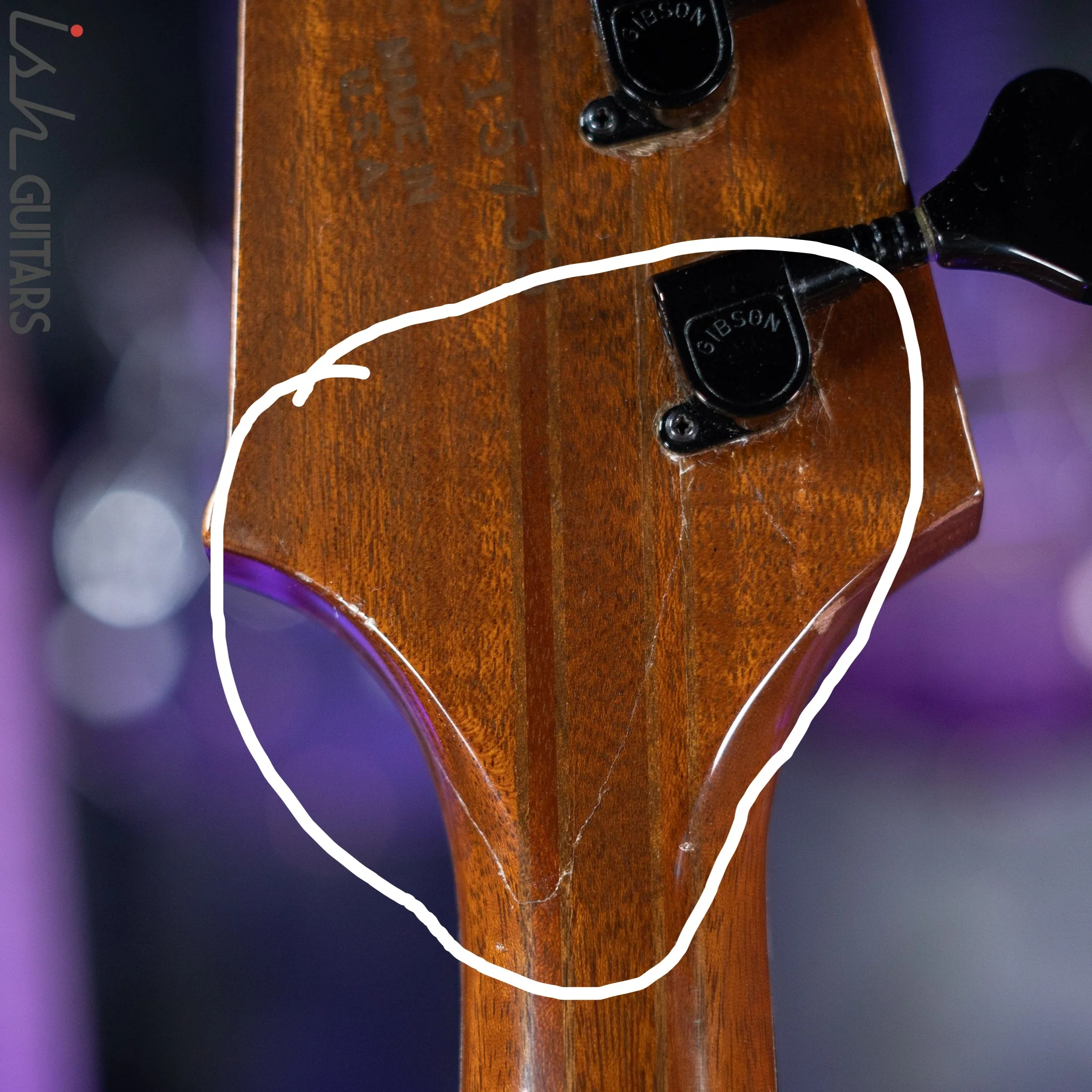 1995 Gibson Thunderbird IV Tobacco Burst - Image 17
