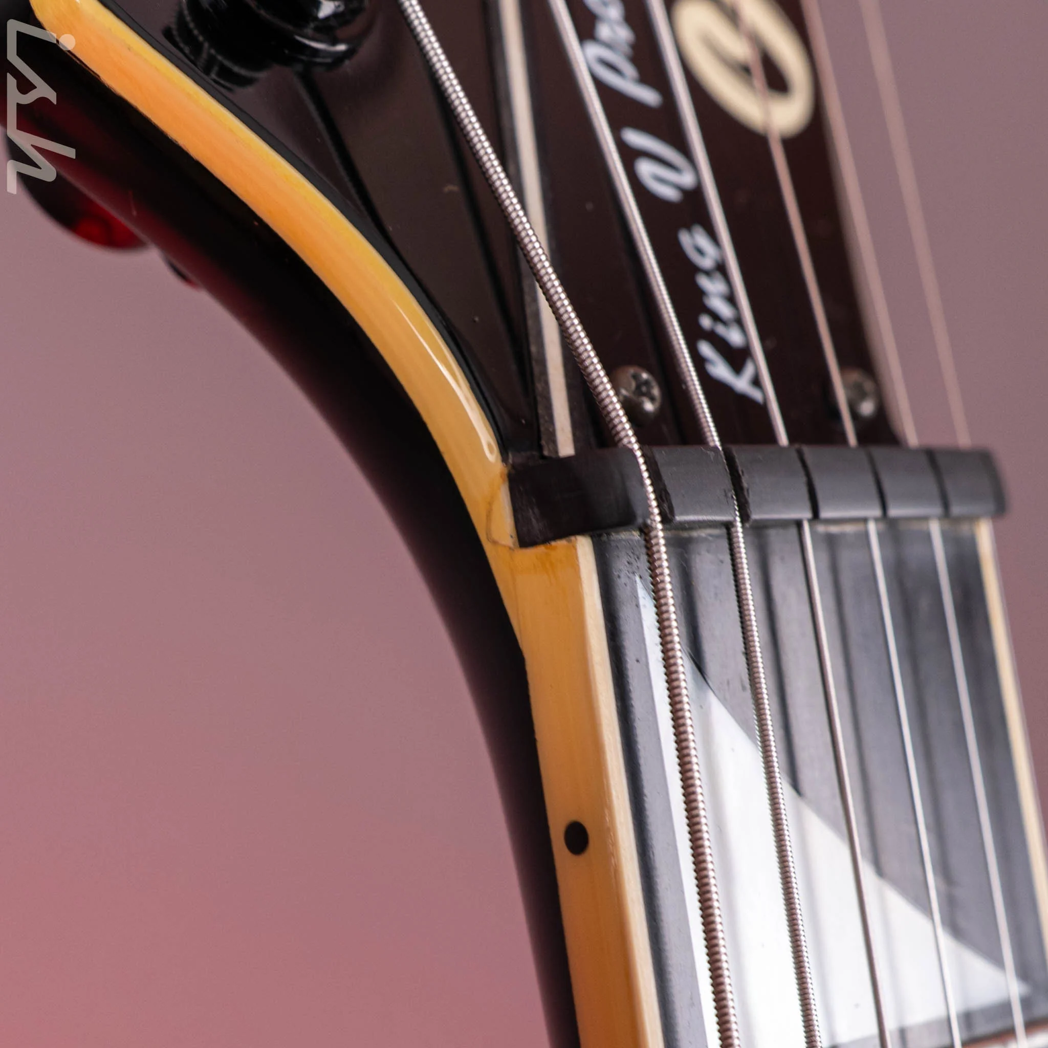 1995 Jackson Dave Mustaine King V Pro Black - Image 20