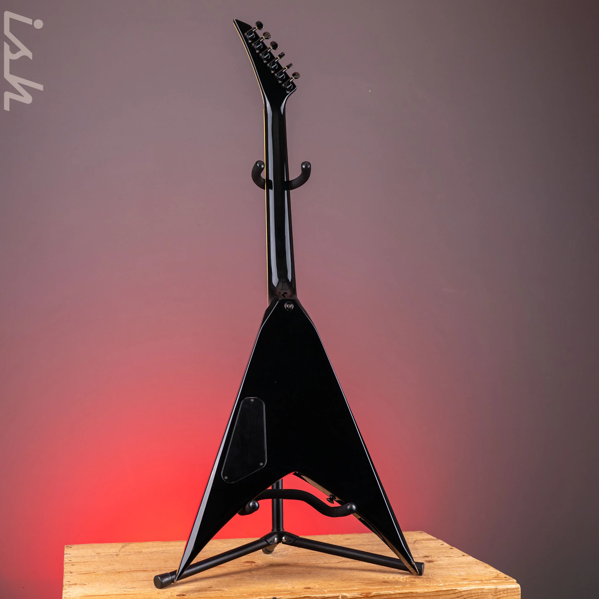 1995 Jackson Dave Mustaine King V Pro Black - Image 8