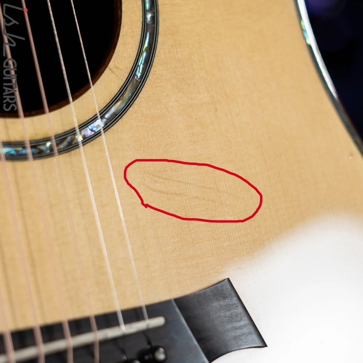1995 Taylor 910 Acoustic Guitar Natural - Image 10