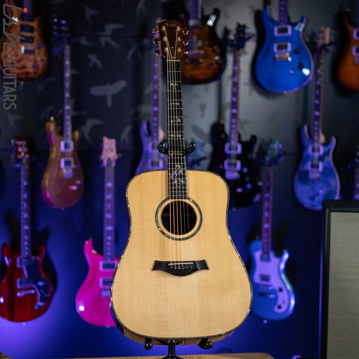 1995 Taylor 910 Acoustic Guitar Natural - Image 2