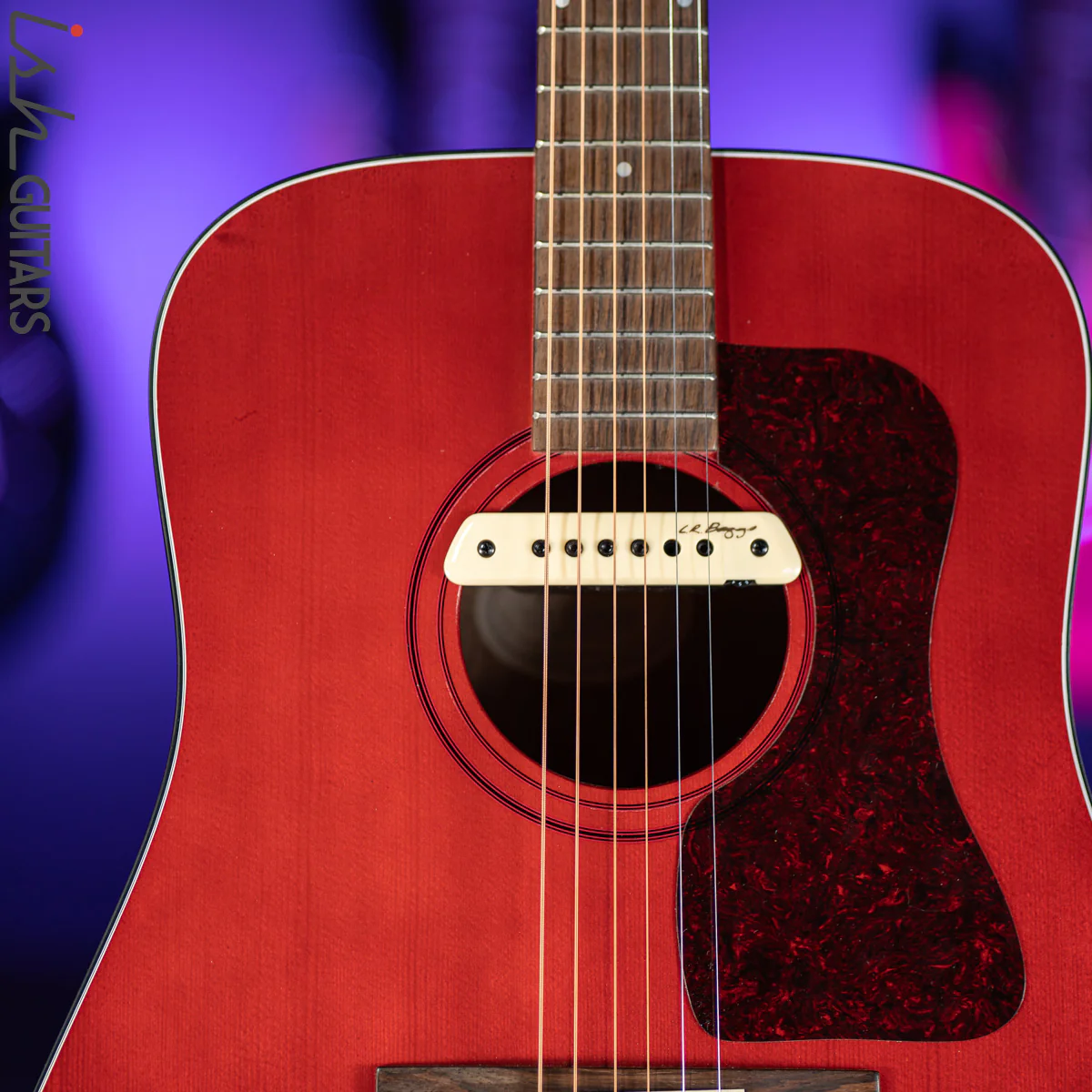 1995 USA Guild HR Wine Red RARE - Image 3