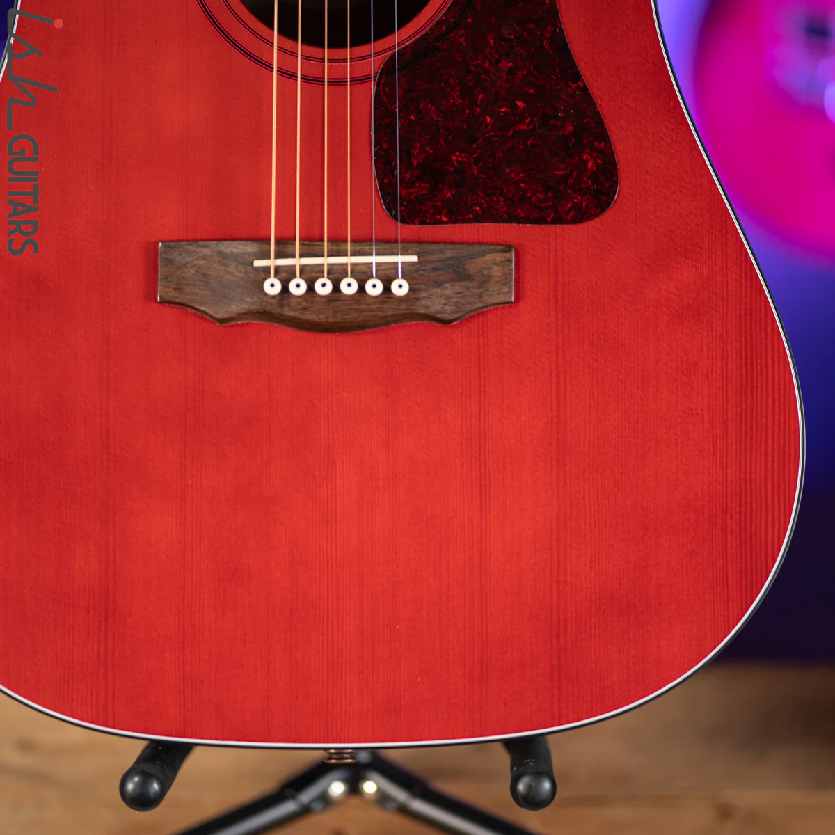 1995 USA Guild HR Wine Red RARE - Image 4