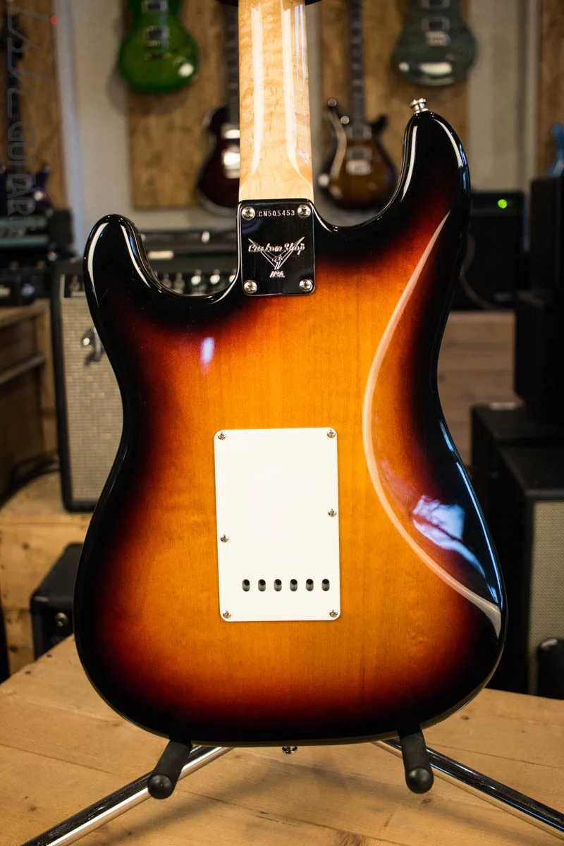 1996 Fender Custom Shop 1960 Stratocaster Three Tone Sunburst - Image 7