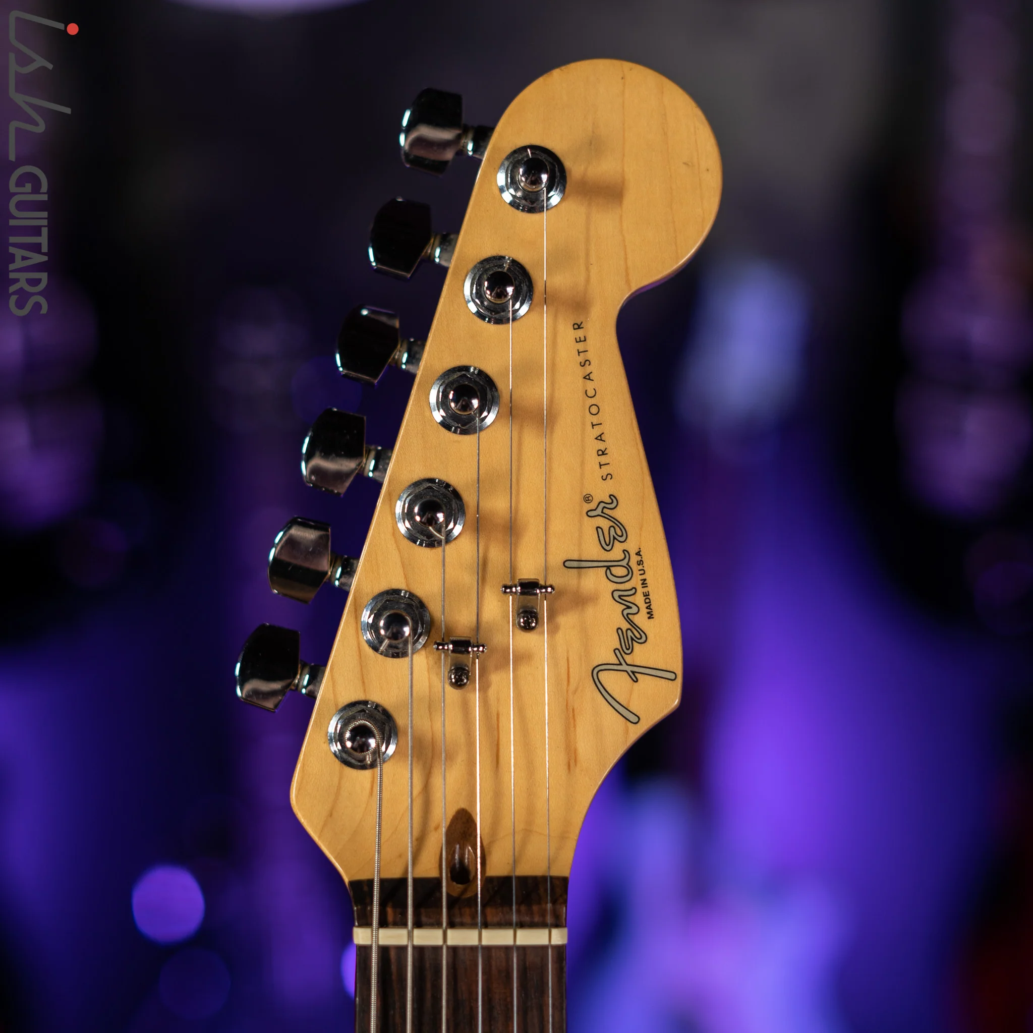 1996 Fender Lone Star Stratocaster Strat Teal Green Metallic - Image 6