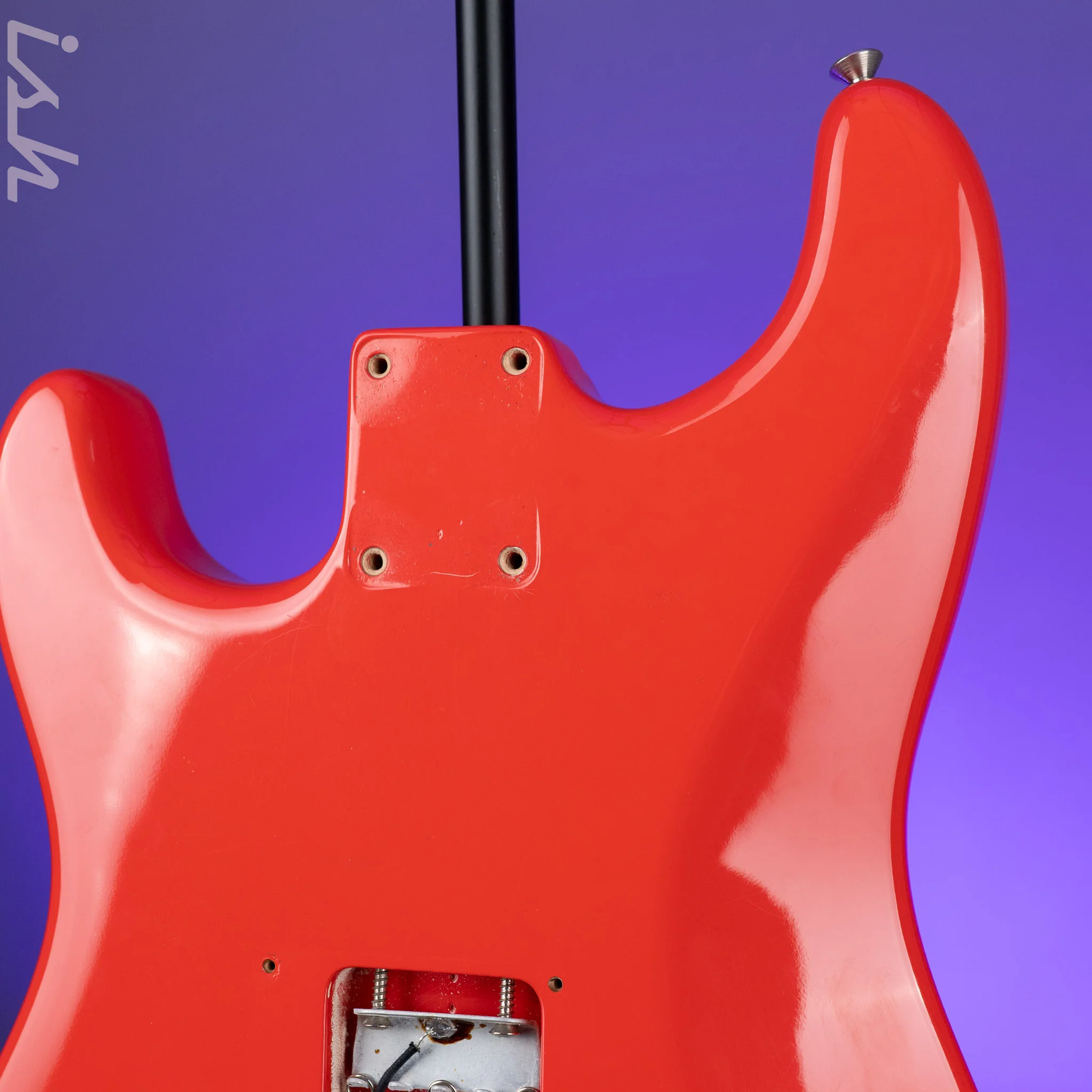 1996 Fender Stratocaster Vintage '62 American Strat Body Fiesta Red - Image 10