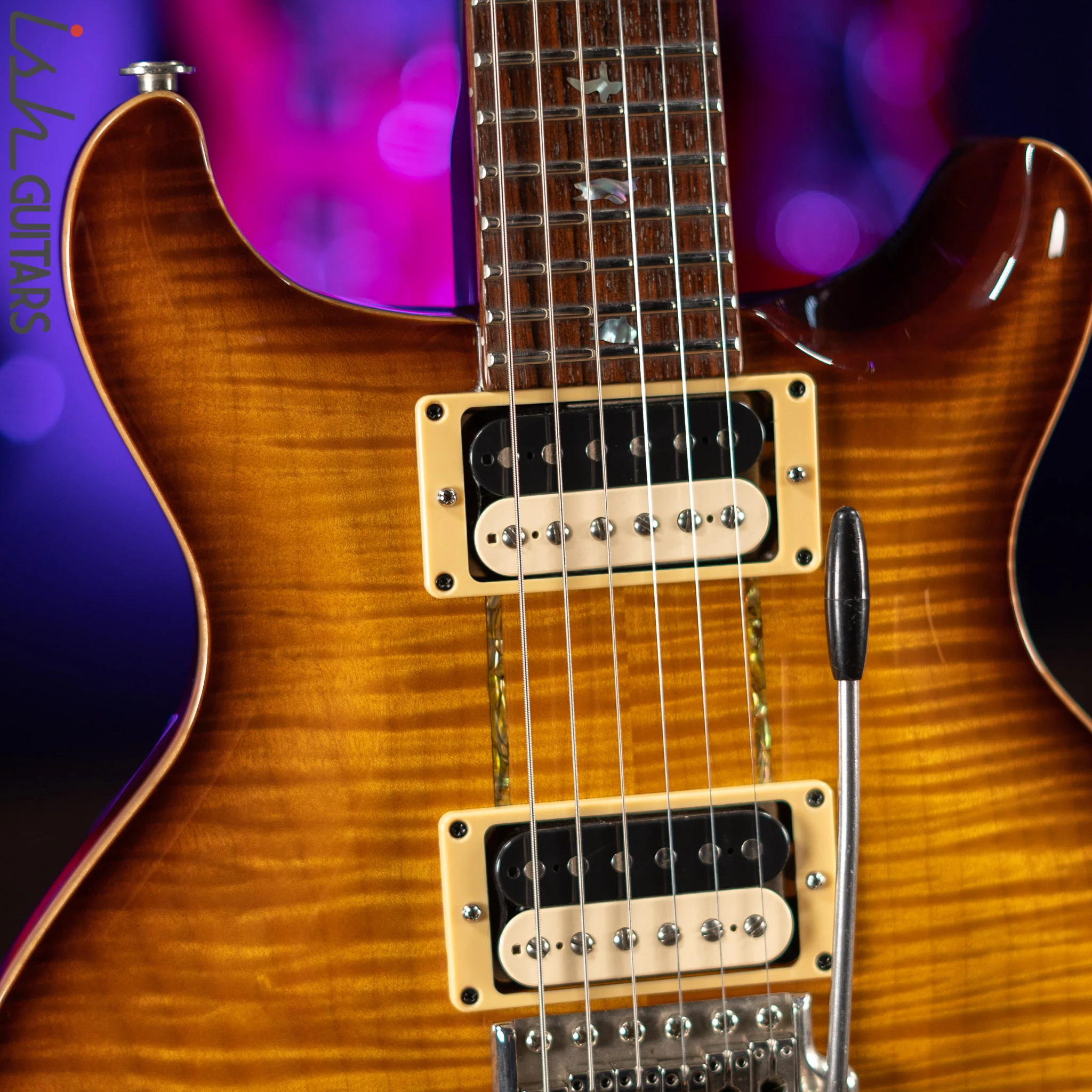 1996 PRS Santana I Tobacco Burst - Image 3