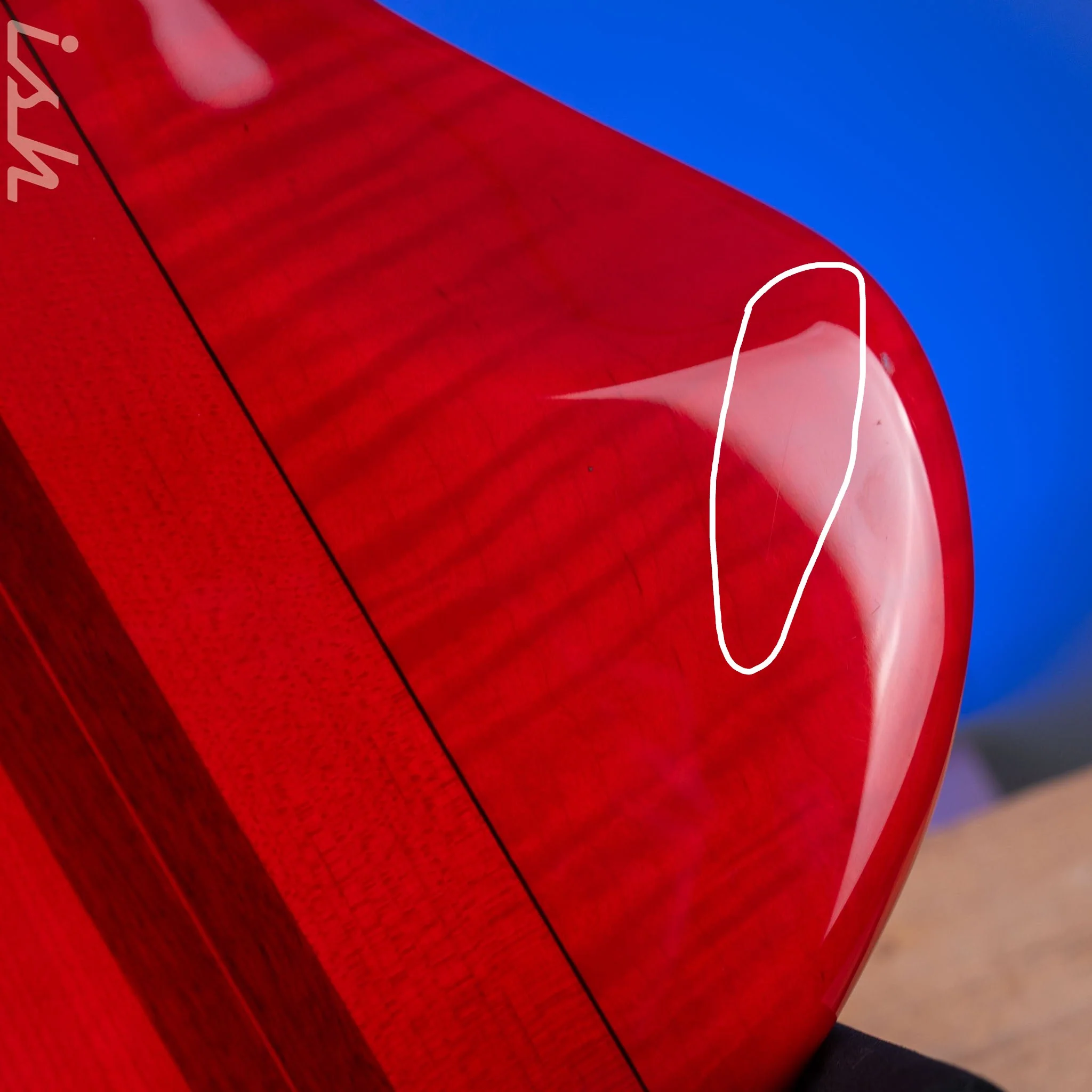 1996 Tobias Basic 4 Fretless Red - Image 14