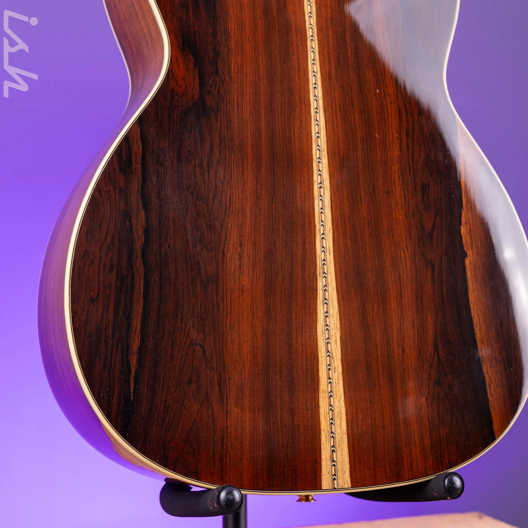 1997 Bourgeois OM SC Slotted Cutaway Brazilian 12 Fret Acoustic-Electric Guitar - Image 12