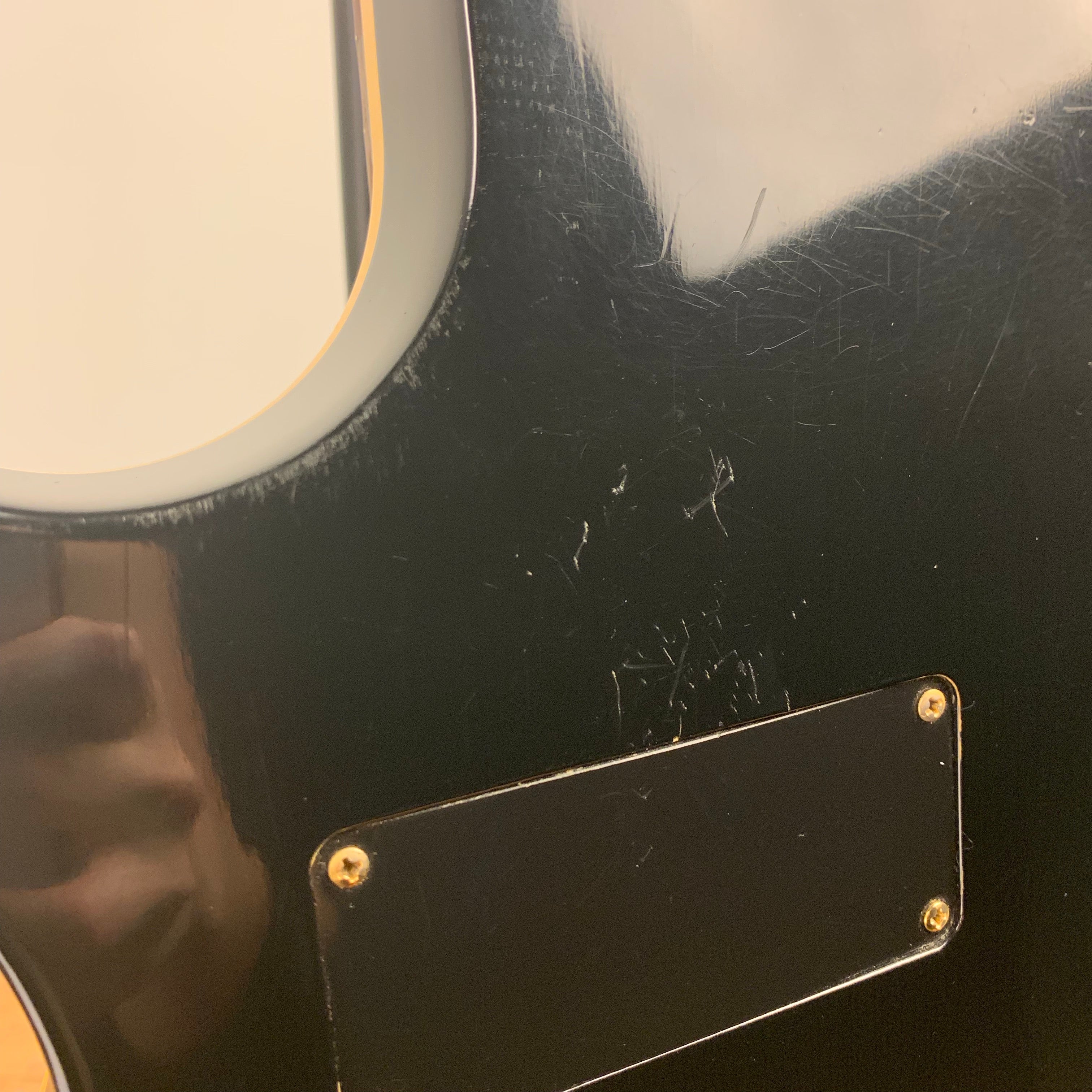 1997 Gibson BluesHawk Semihollow Black - Image 16