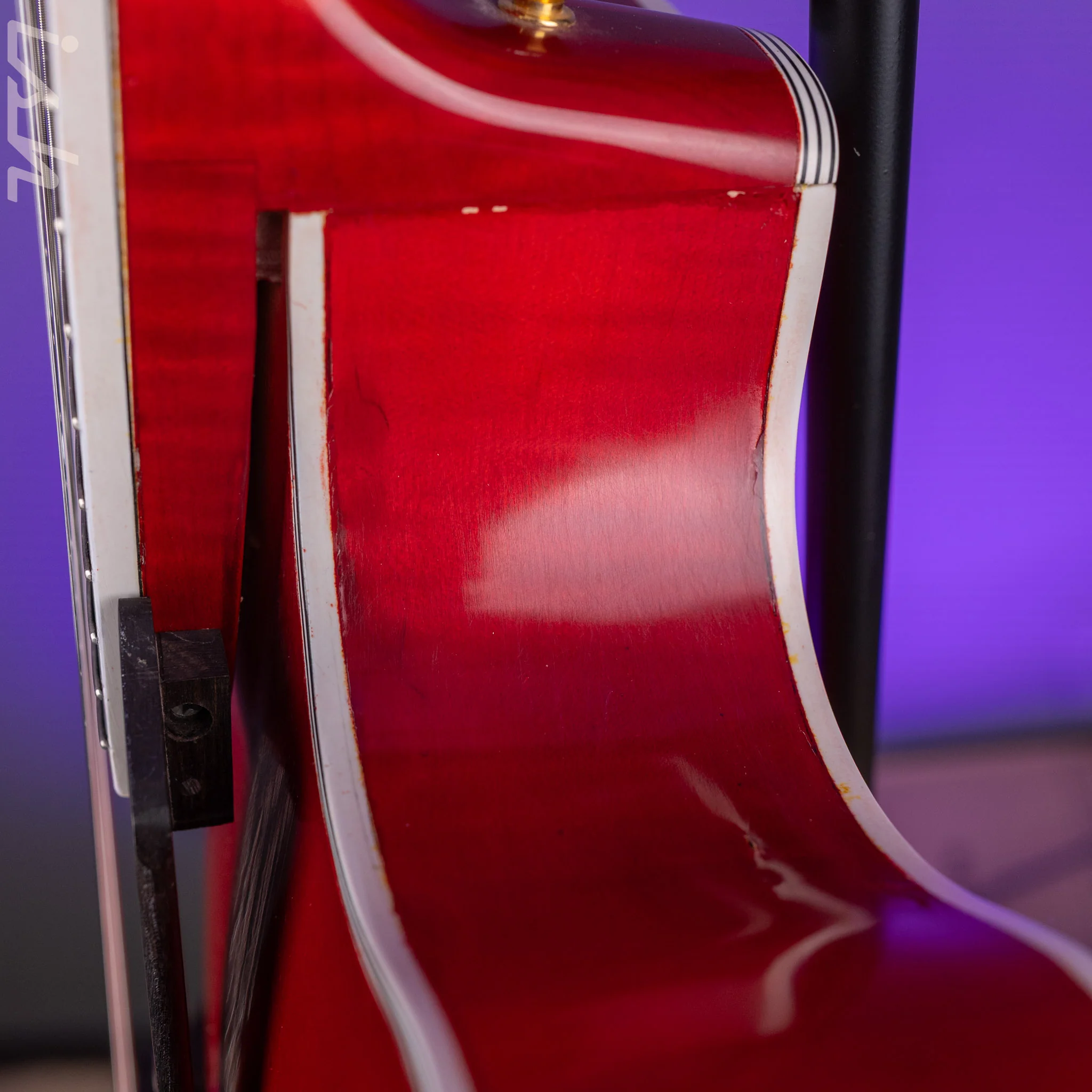 1997 Insalaco Archtop Cherry - Image 17