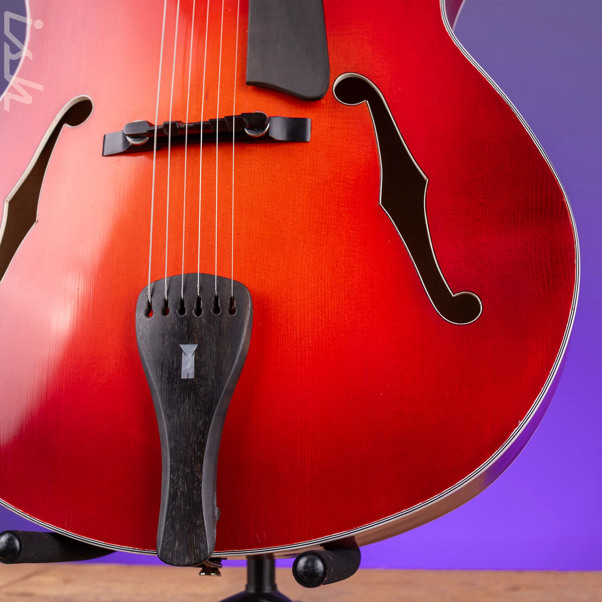 1997 Insalaco Archtop Cherry - Image 5