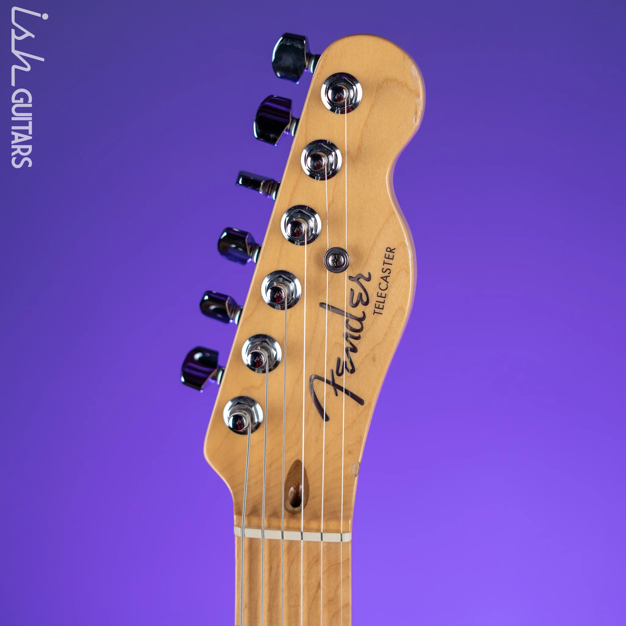 1998-1999 Fender American Deluxe Nashville Telecaster Sunburst - Image 5