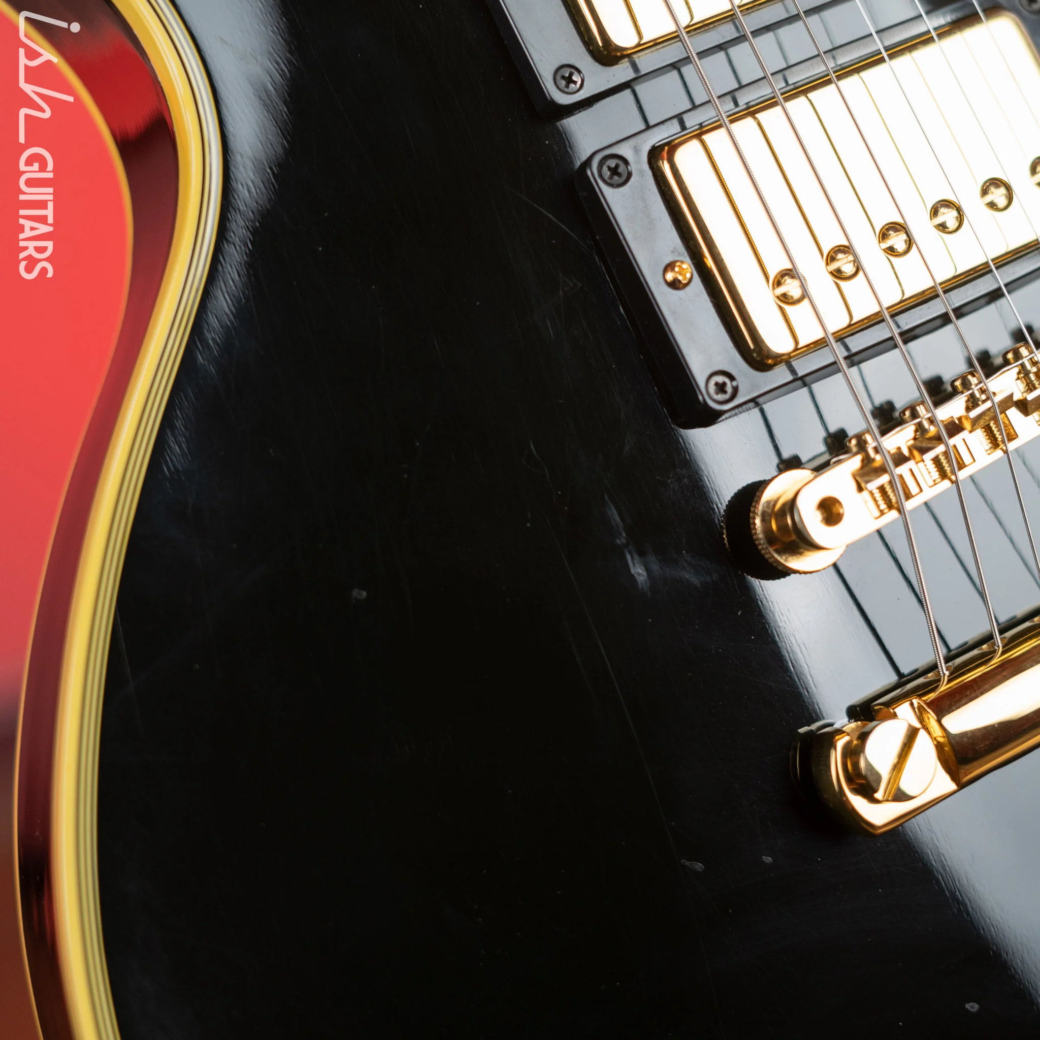 1989 Gibson Les Paul Custom 35th Anniversary Black - Image 7