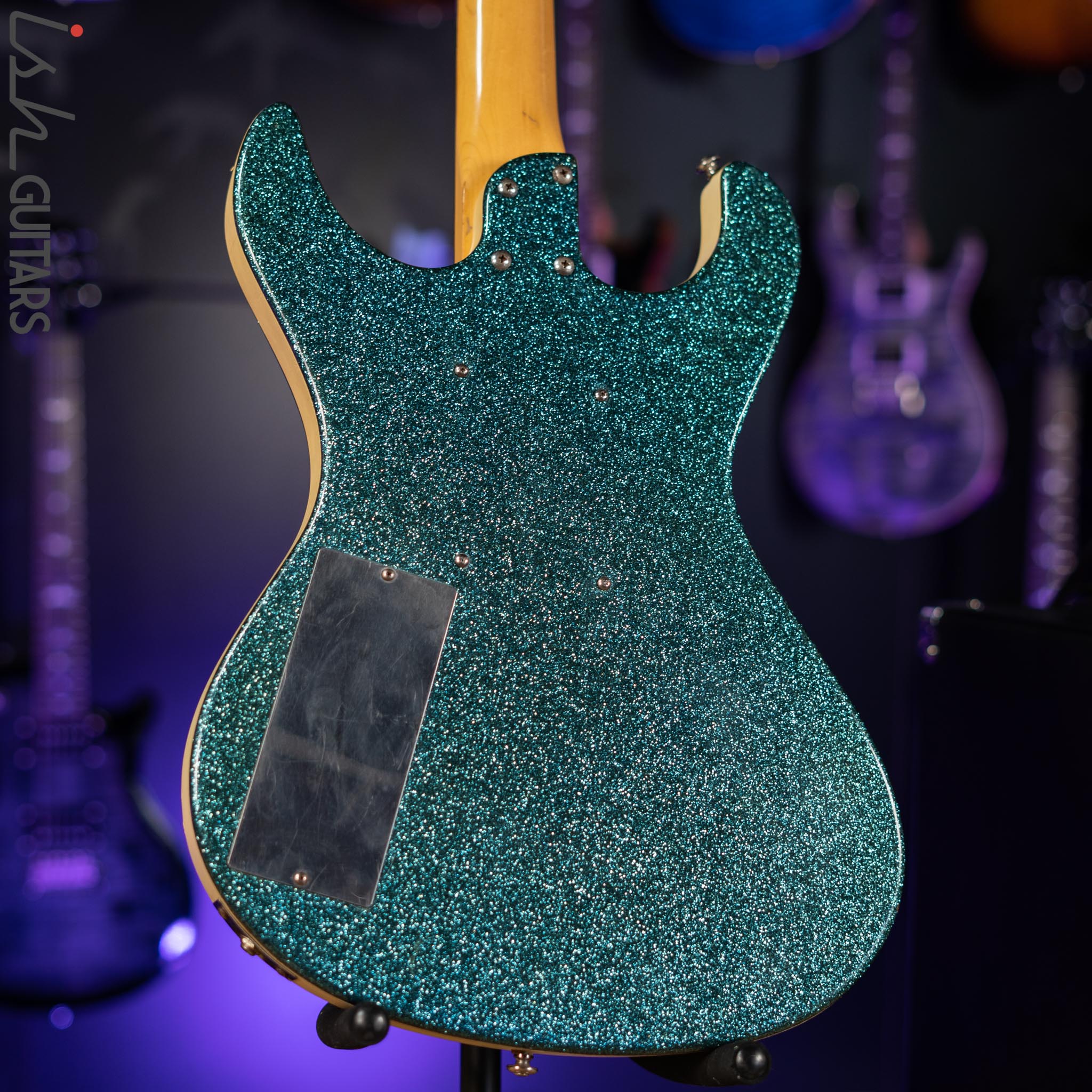 1998-2001 Danelectro Hodad Aquamarine Sparkle - Image 10