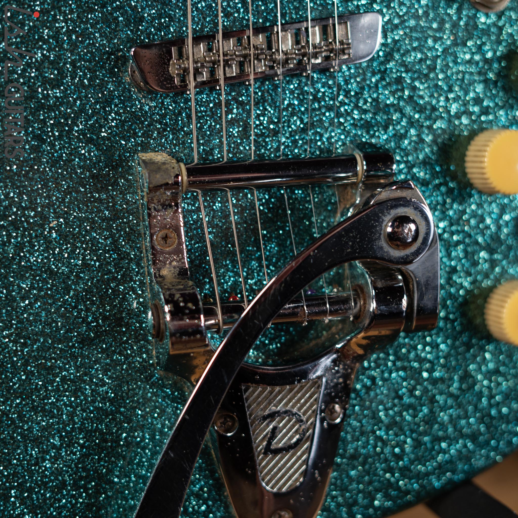 1998-2001 Danelectro Hodad Aquamarine Sparkle - Image 7