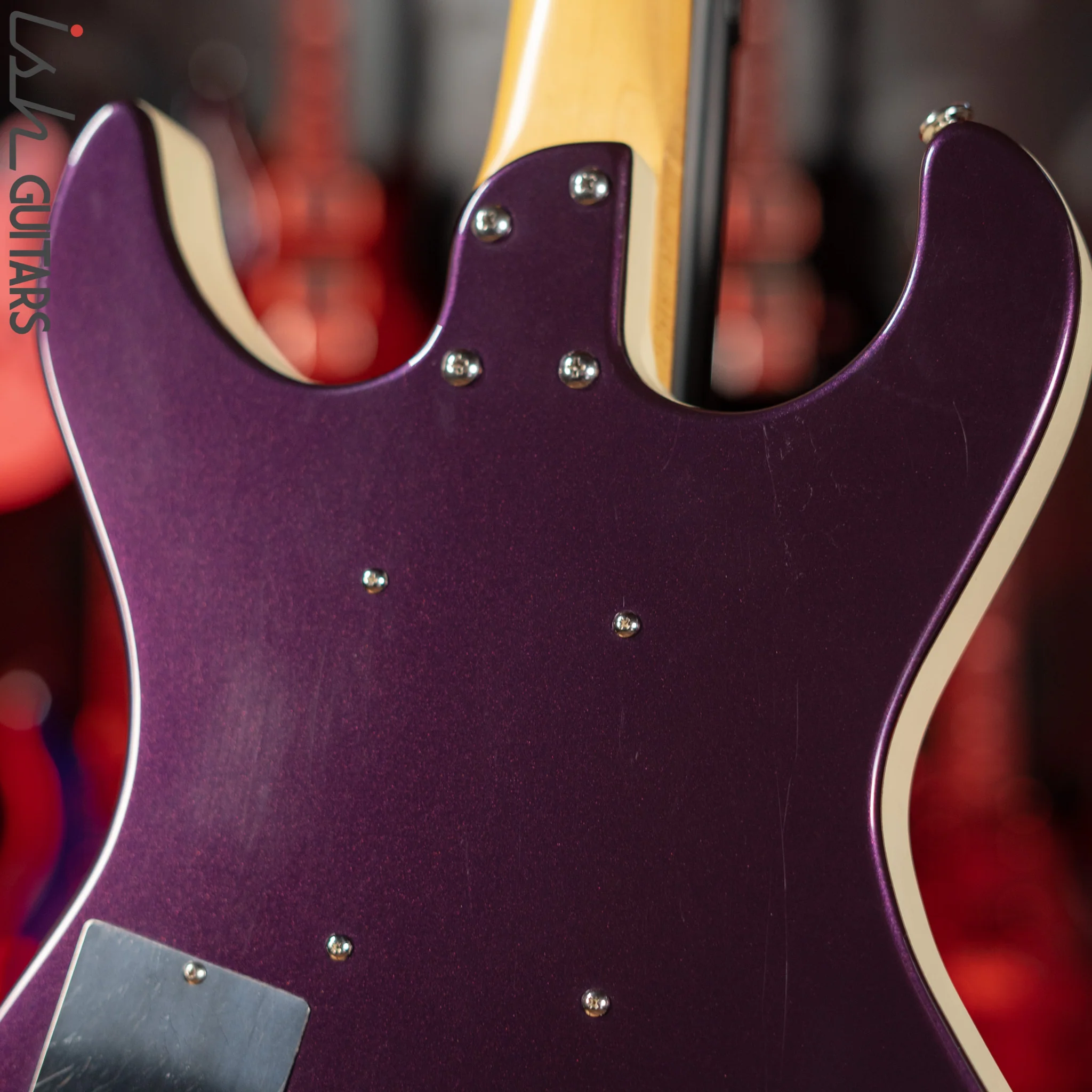 1998-2001 Danelectro Hodad Purple - Image 11