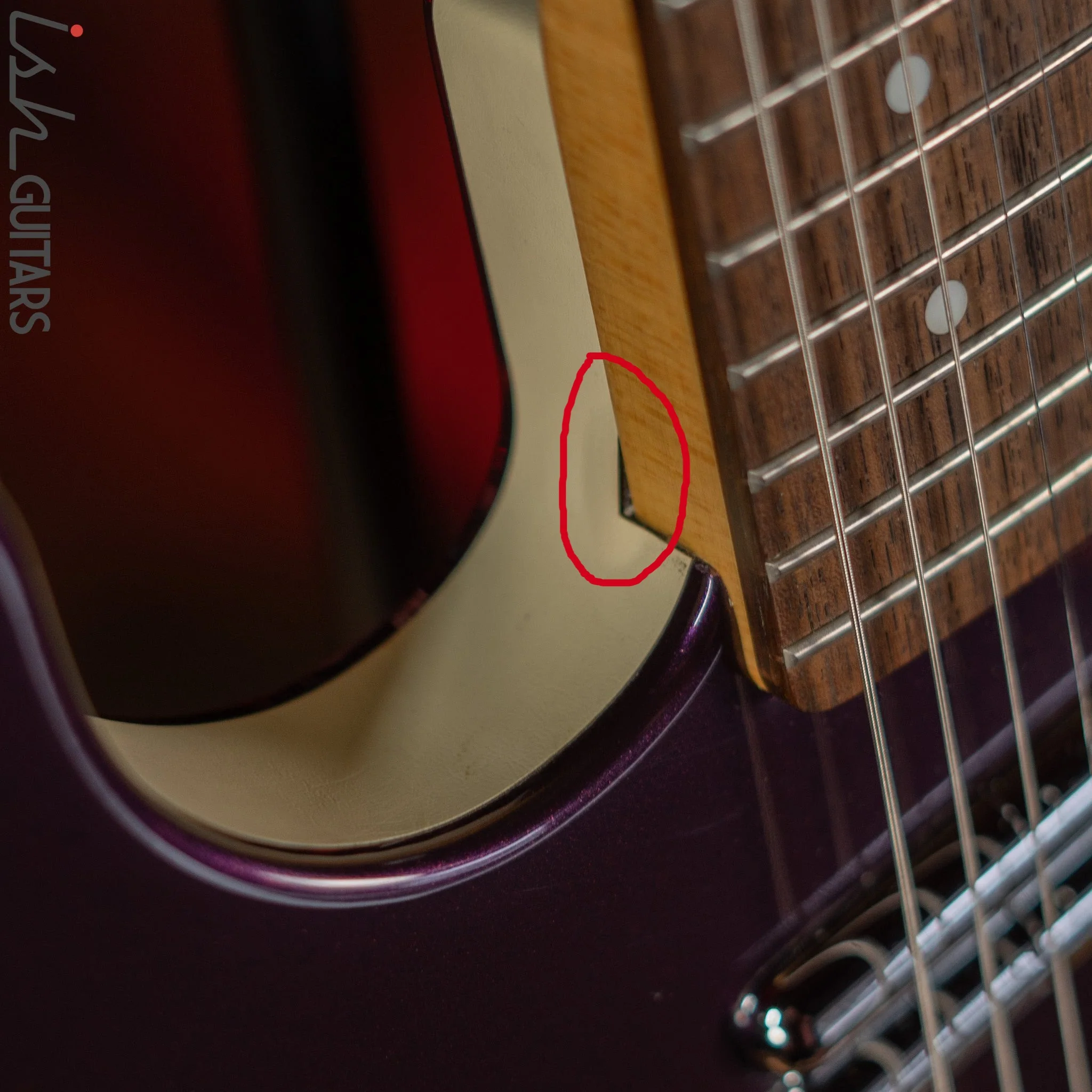 1998-2001 Danelectro Hodad Purple - Image 14