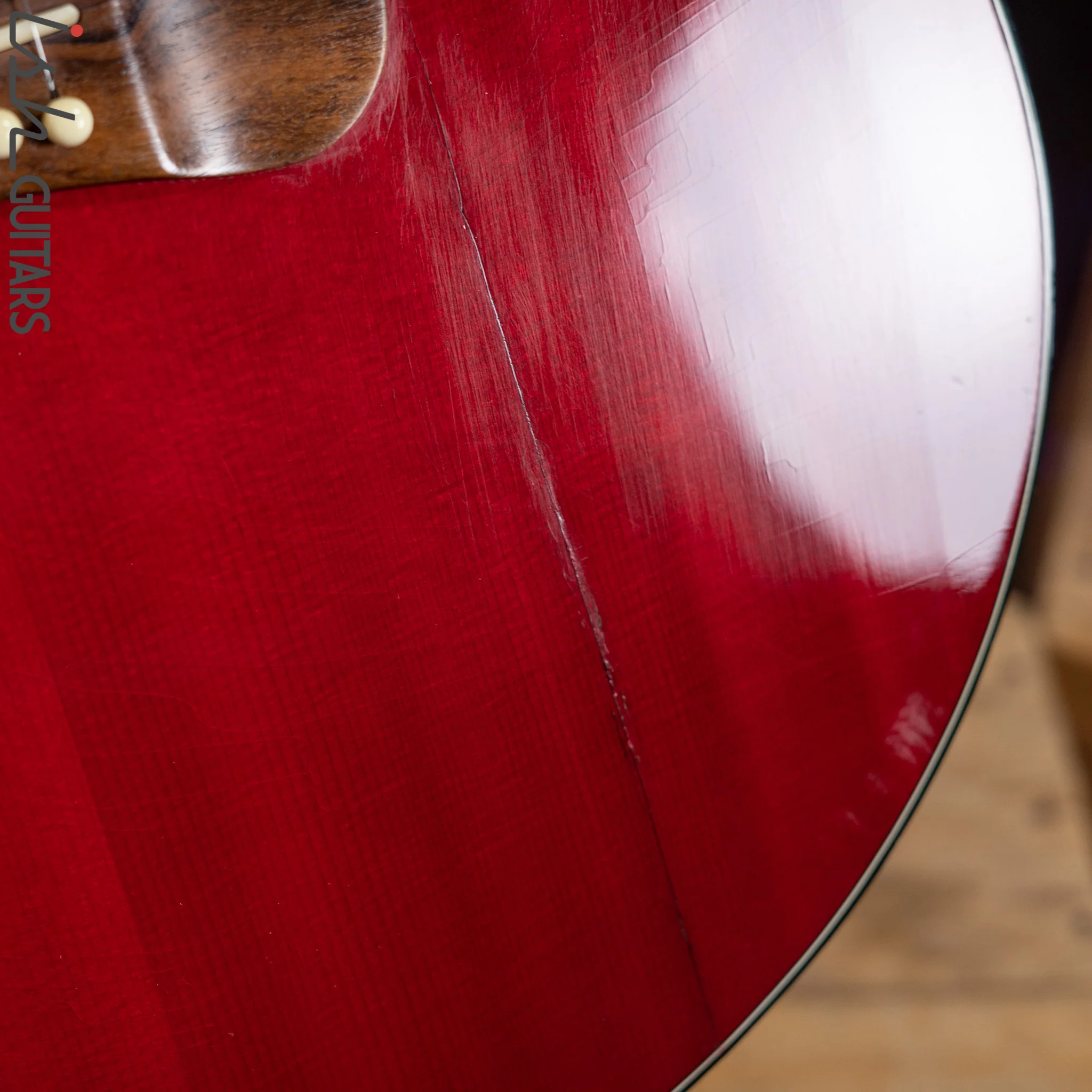 1998 Gibson EC-10 Acoustic-Electric Guitar Standard Cherry - Image 23