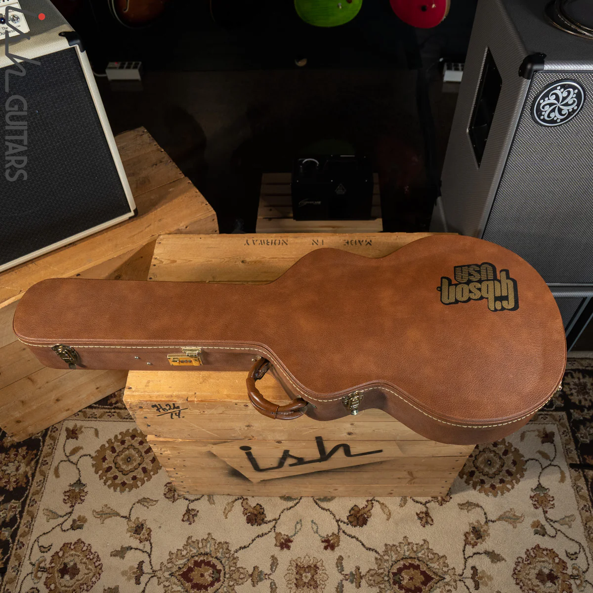 1998 Gibson ES-135 Willow Green Custom Color - Image 25