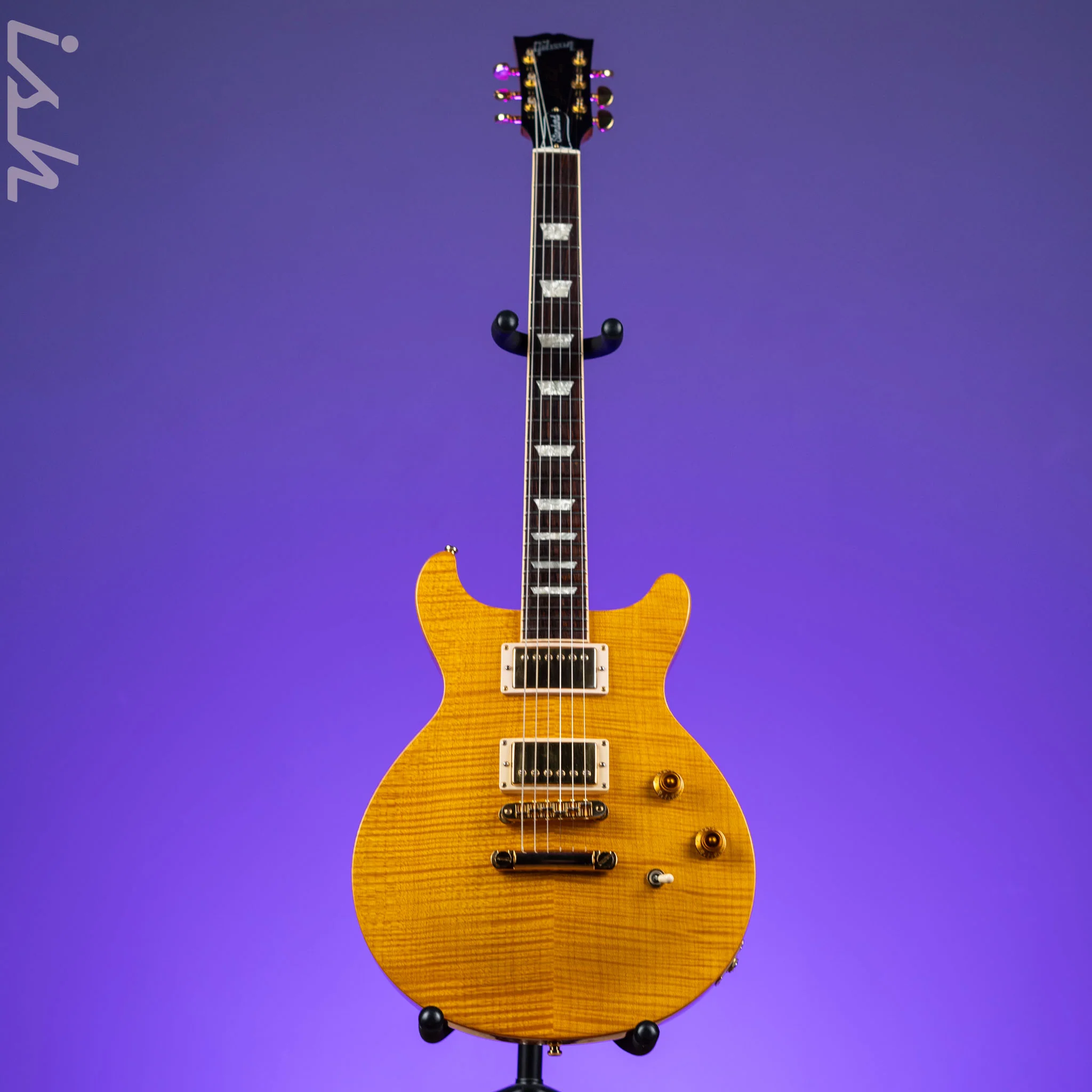 1998 Gibson Les Paul Double Cut Standard Flame Maple Natural - Image 2