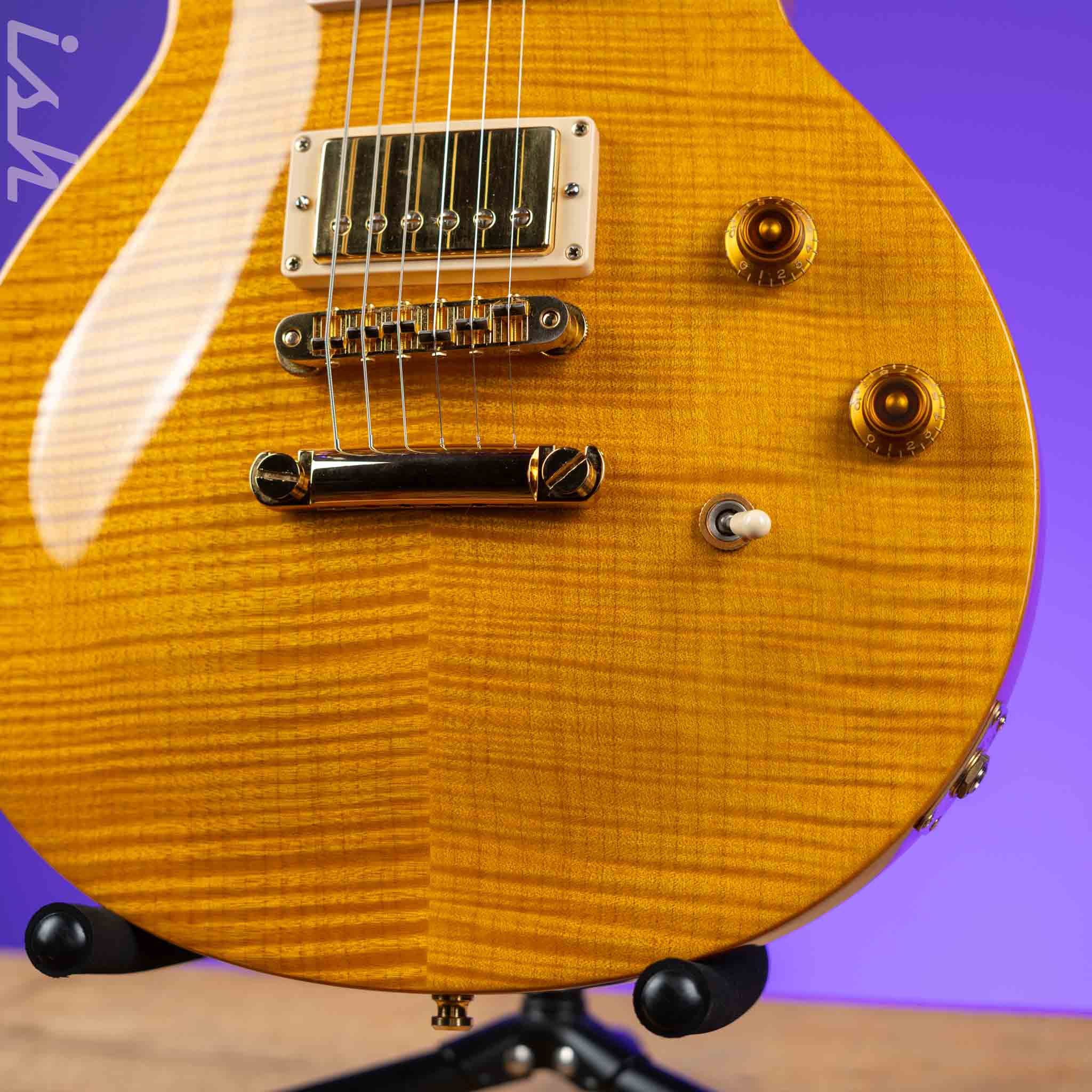 1998 Gibson Les Paul Double Cut Standard Flame Maple Natural - Image 4