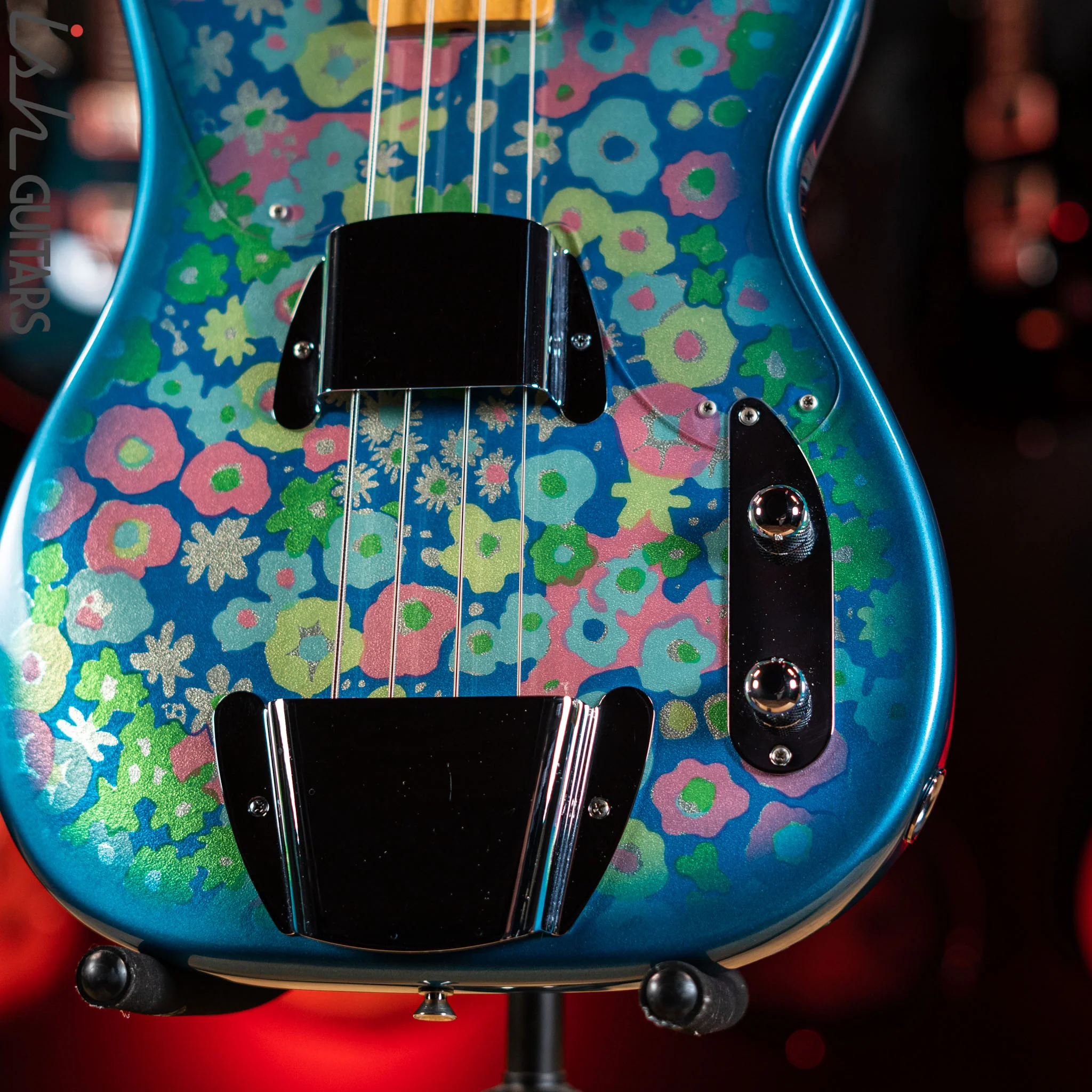 1999-2002 Fender 54’ Reissue Precision Bass MIJ Blue Flower - Image 4