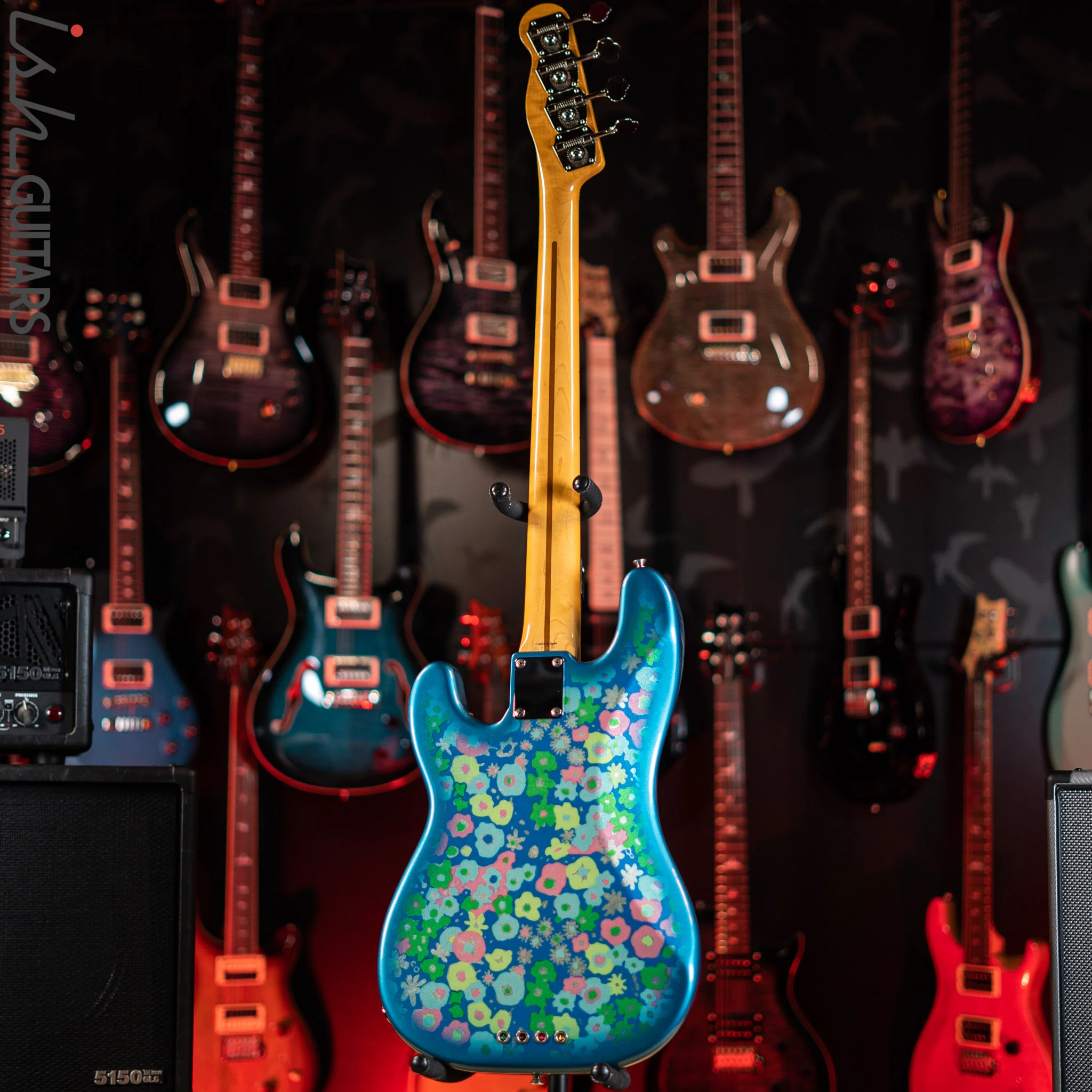 1999-2002 Fender 54’ Reissue Precision Bass MIJ Blue Flower - Image 8