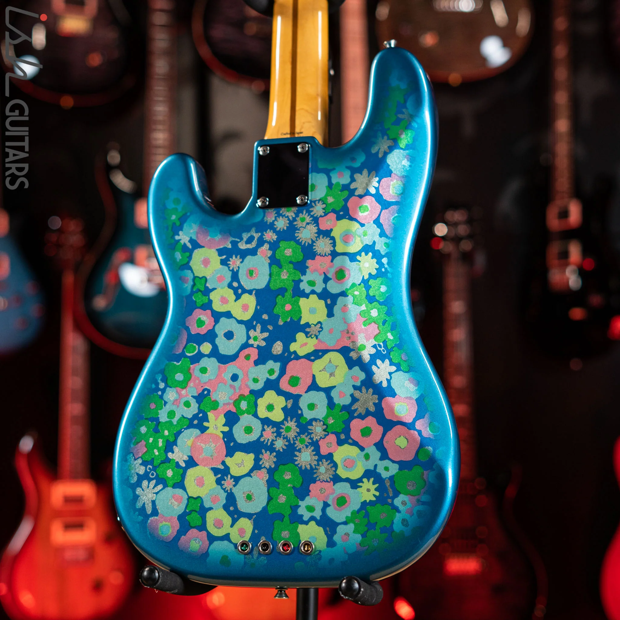 1999-2002 Fender 54’ Reissue Precision Bass MIJ Blue Flower - Image 9