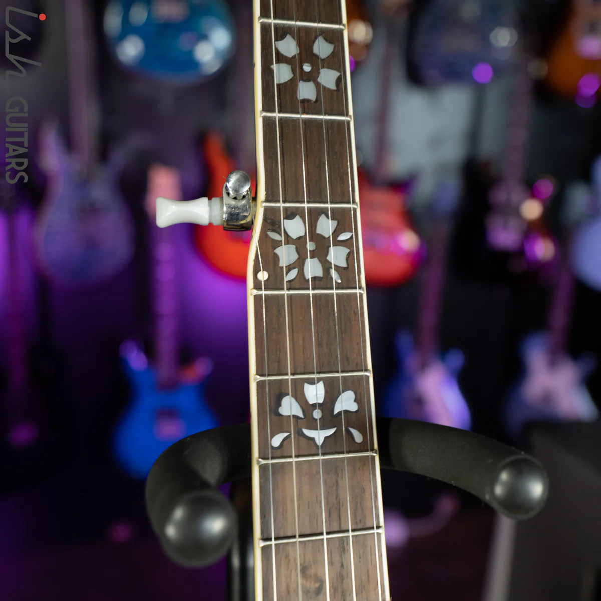 1999 Alvarez 4294 Silver Belle 5-String Banjo - Image 4