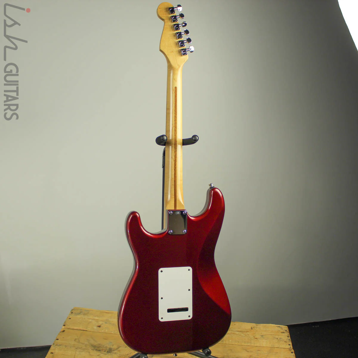 1999 Fender MIM Stratocaster Standard Wine Red - Image 5