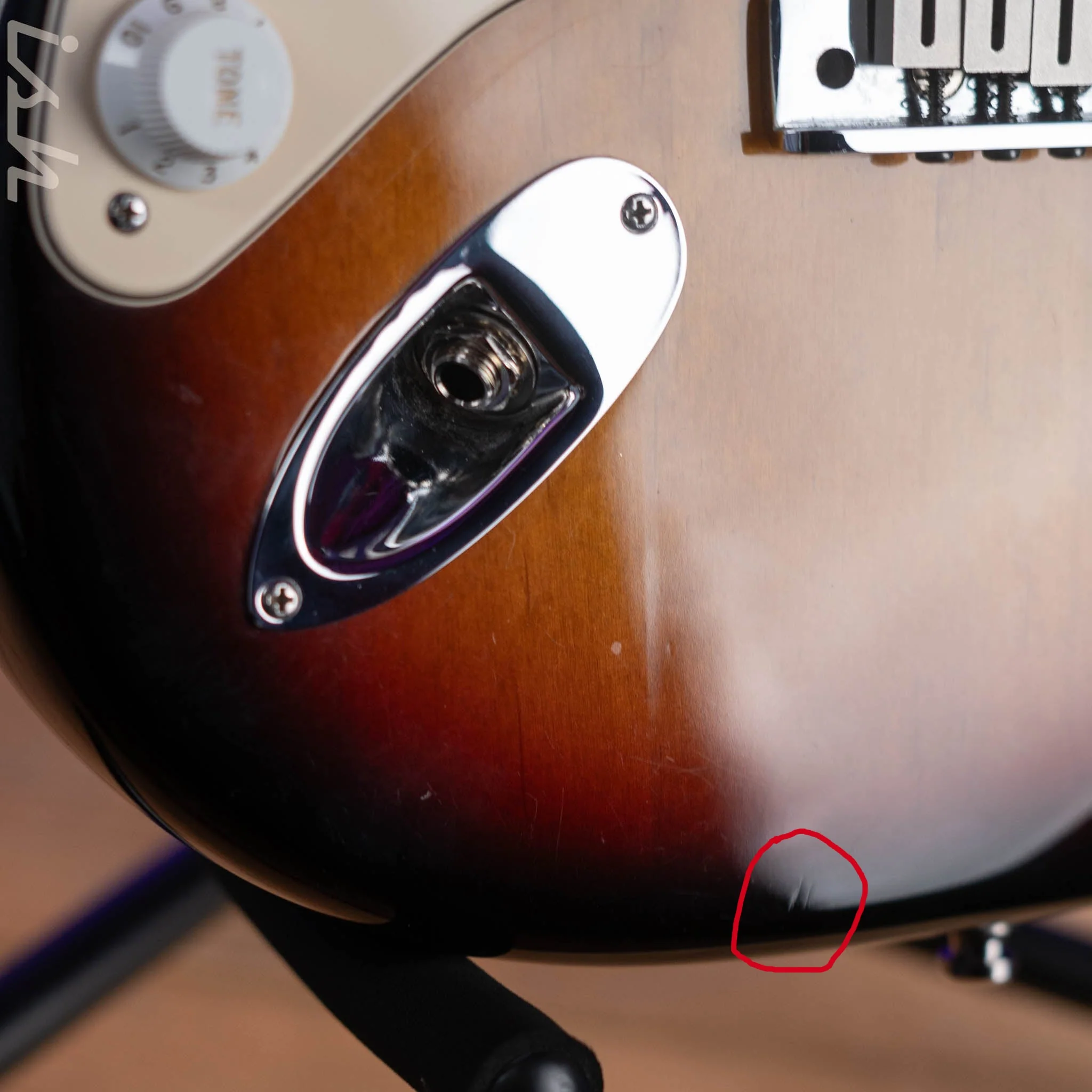 1999 Lefty Fender American Standard Strat Sunburst - Image 8