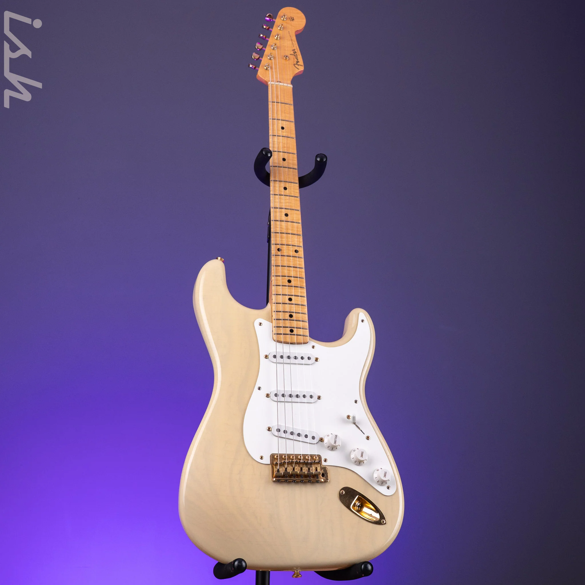 2000 Fender Custom Shop Closet Classic '56 Stratocaster White Blonde - Image 2