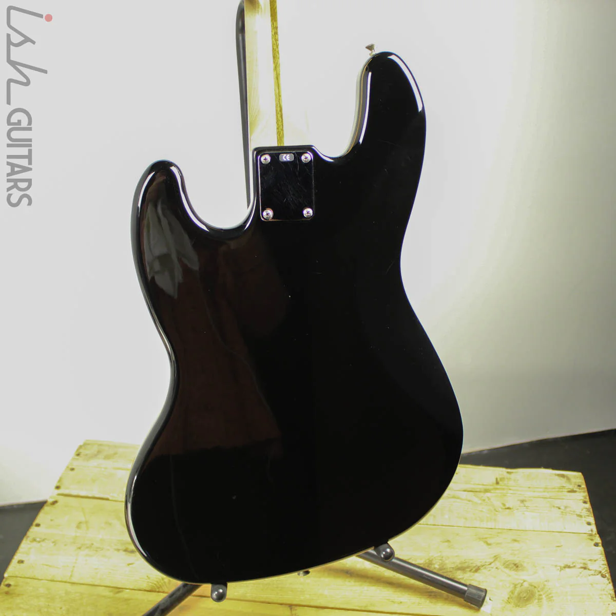 2000 Fender MIM Fretless Jazz Bass Black - Image 8