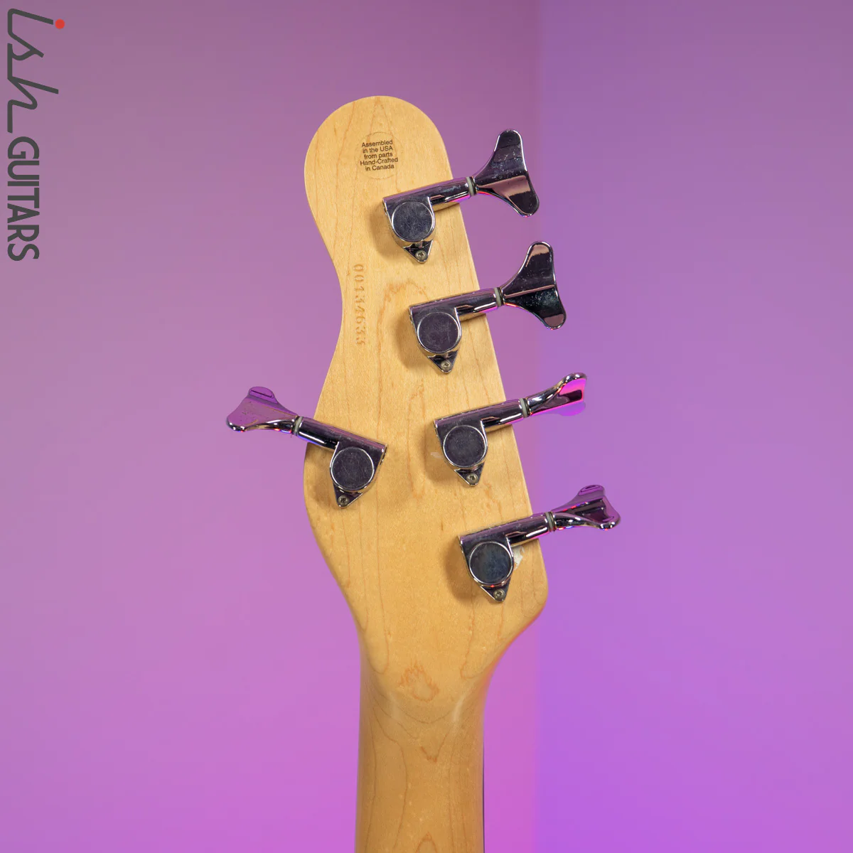 2000 Godin A5 Five-String Fretless Semi-Acoustic Bass - Image 12