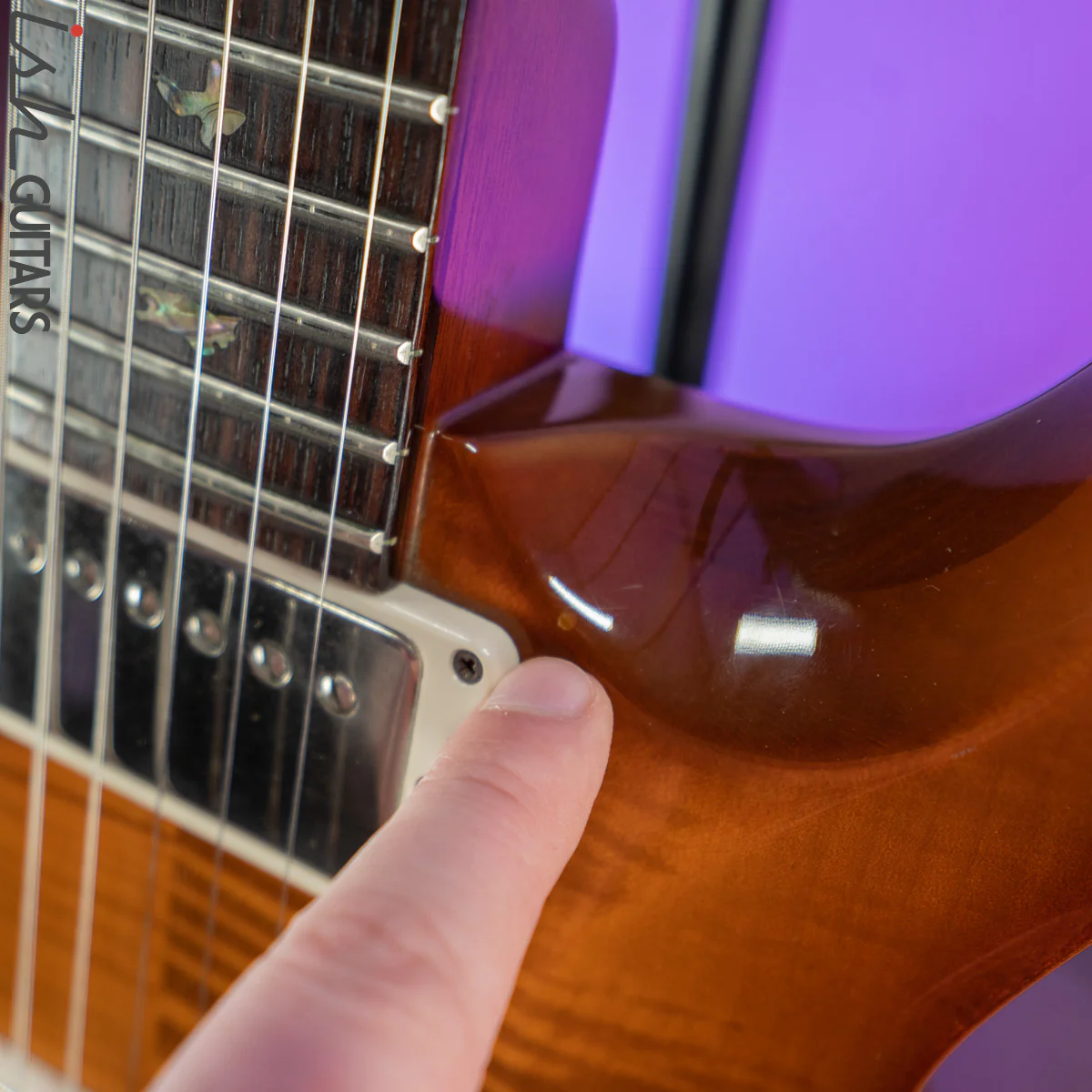 2000 PRS Custom 22 Vintage Burst - Image 7