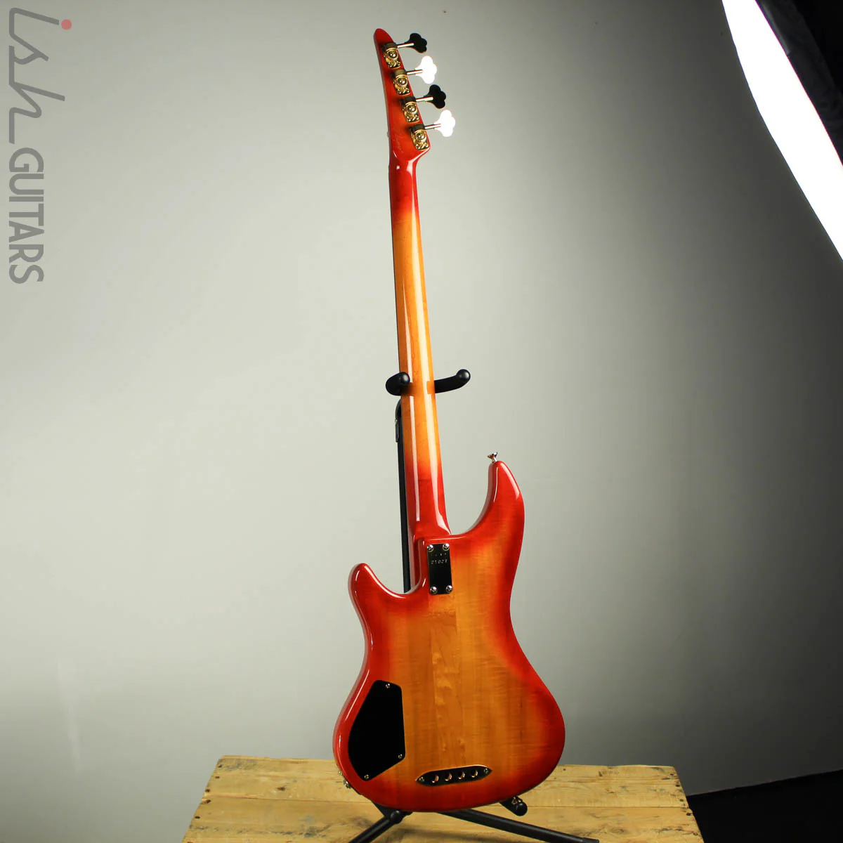 2000’s Fury Tornado Fretless Signed Cherry Sunburst - Image 10