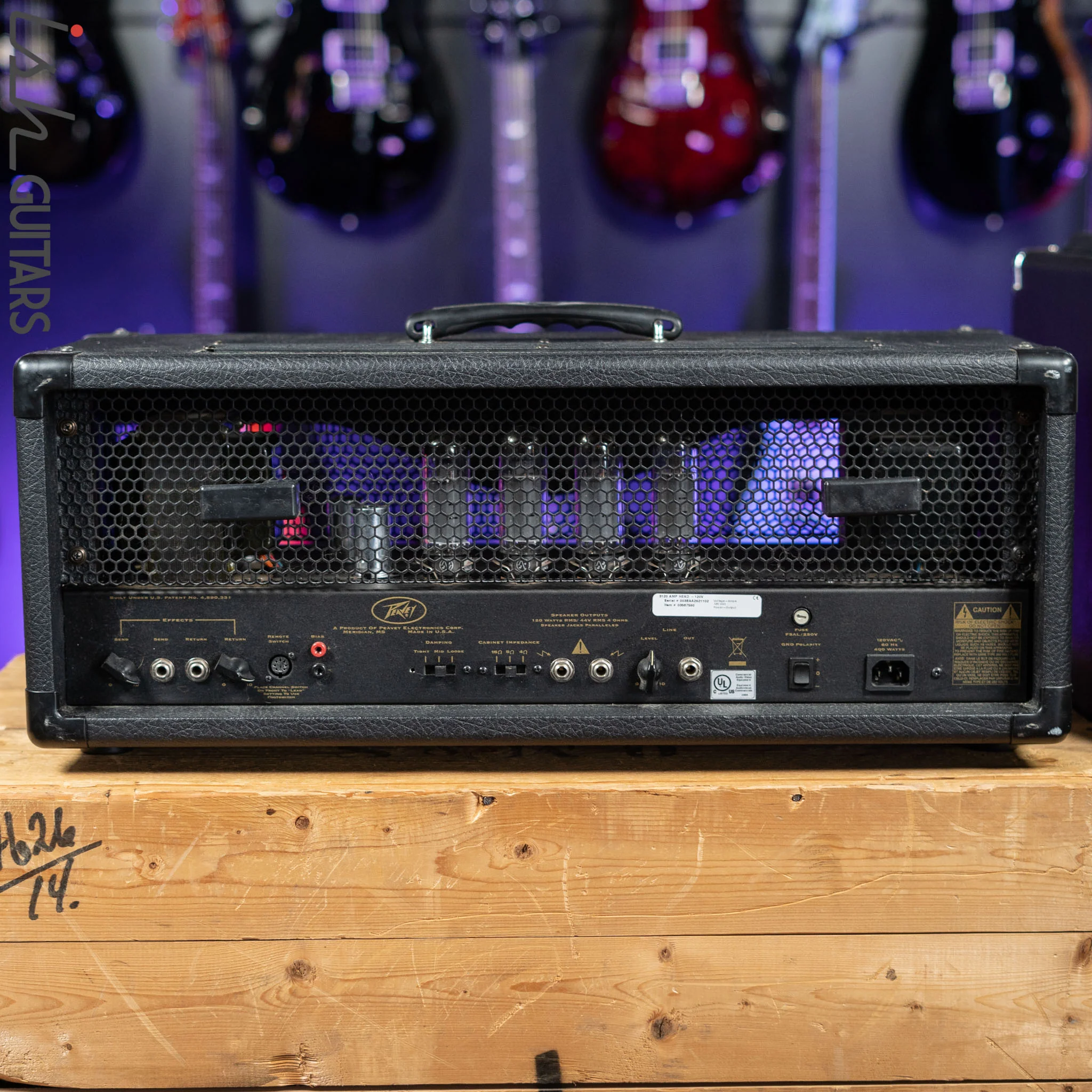 2000’s Peavey 3120 120w Amplifier Head - Image 4