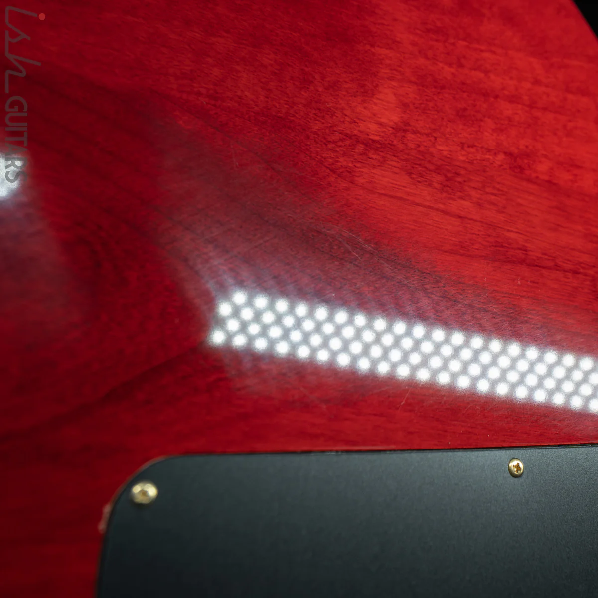 2000 Samick Bass Translucent Red - Image 10