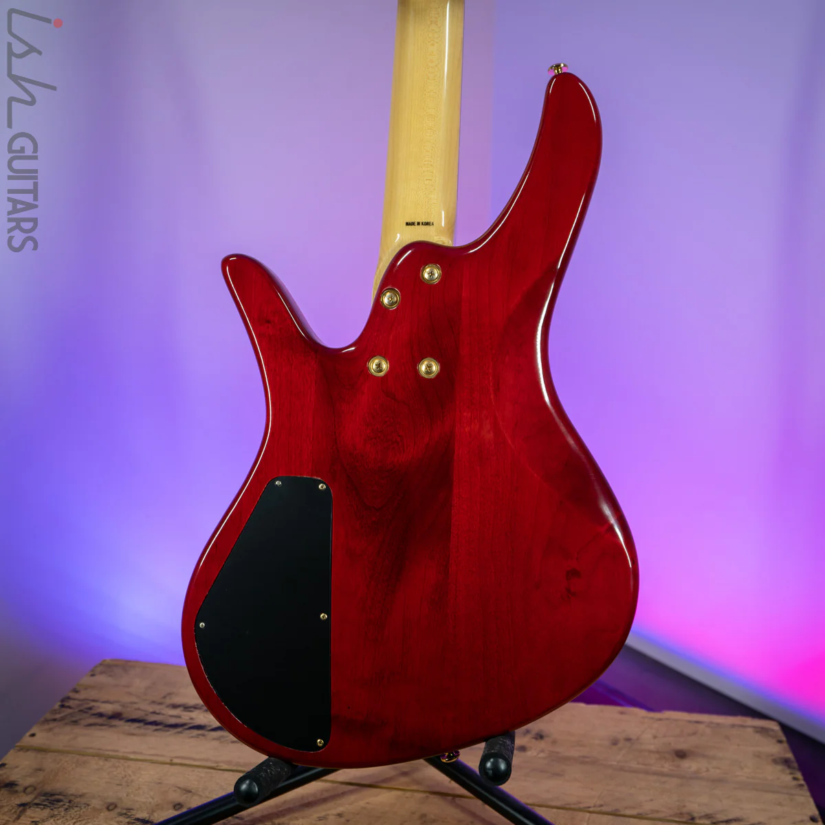 2000 Samick Bass Translucent Red - Image 12