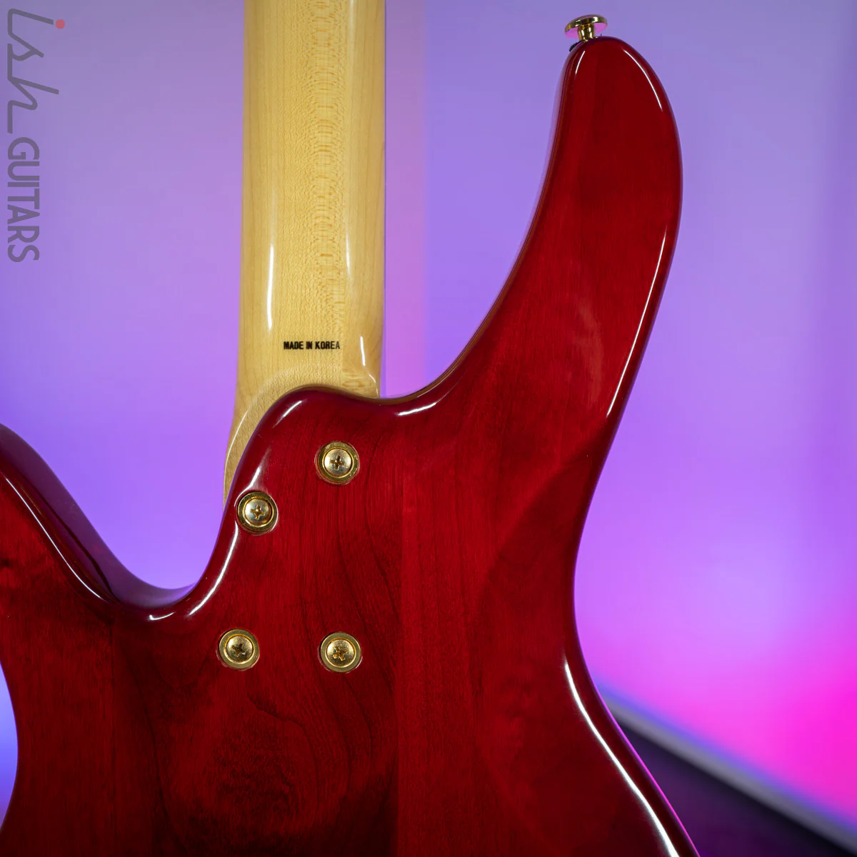 2000 Samick Bass Translucent Red - Image 13