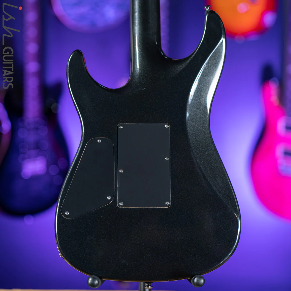 2000 Squier Stagemaster DLX Metallic Black - Image 9