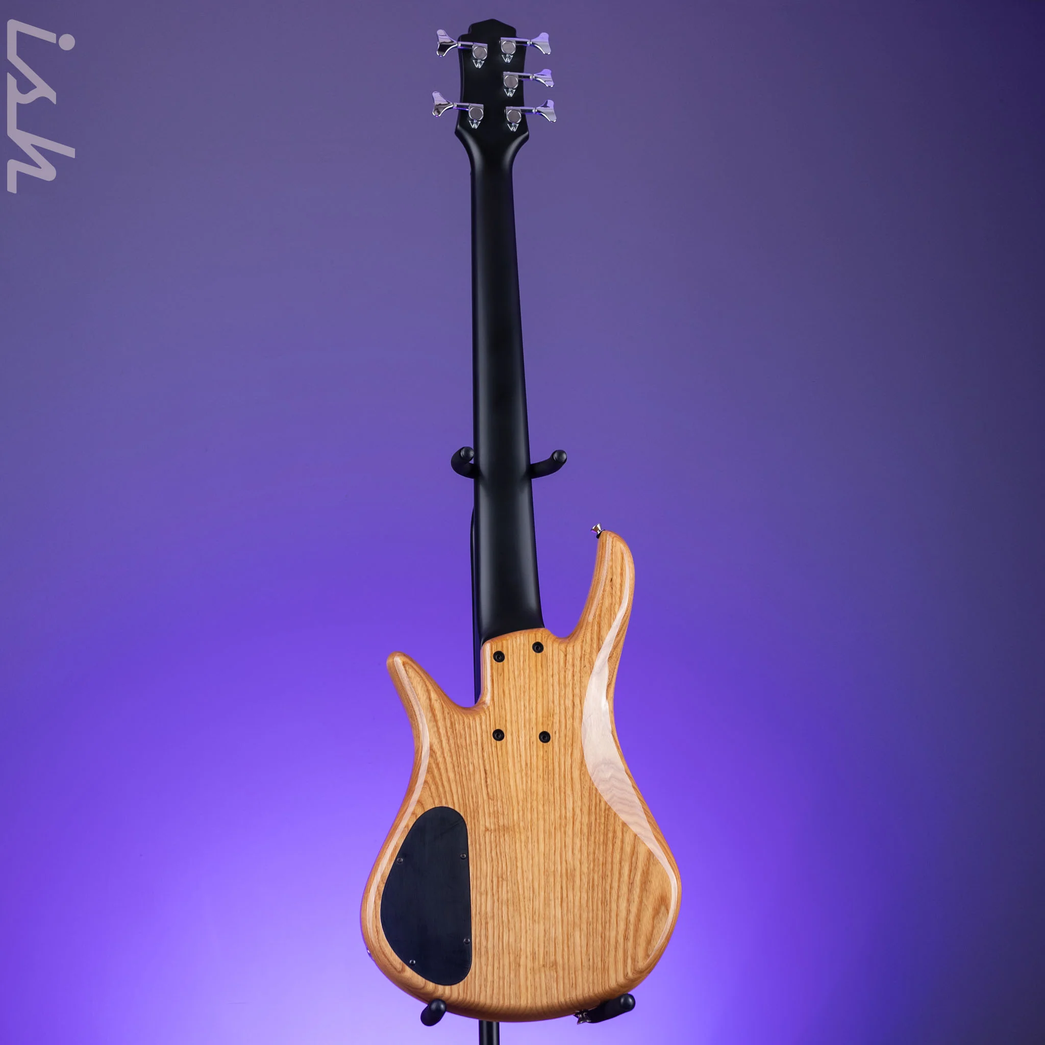 2000 Zon Sonus Custom Fretless 5-String Bass Flame Myrtlewood - Image 8